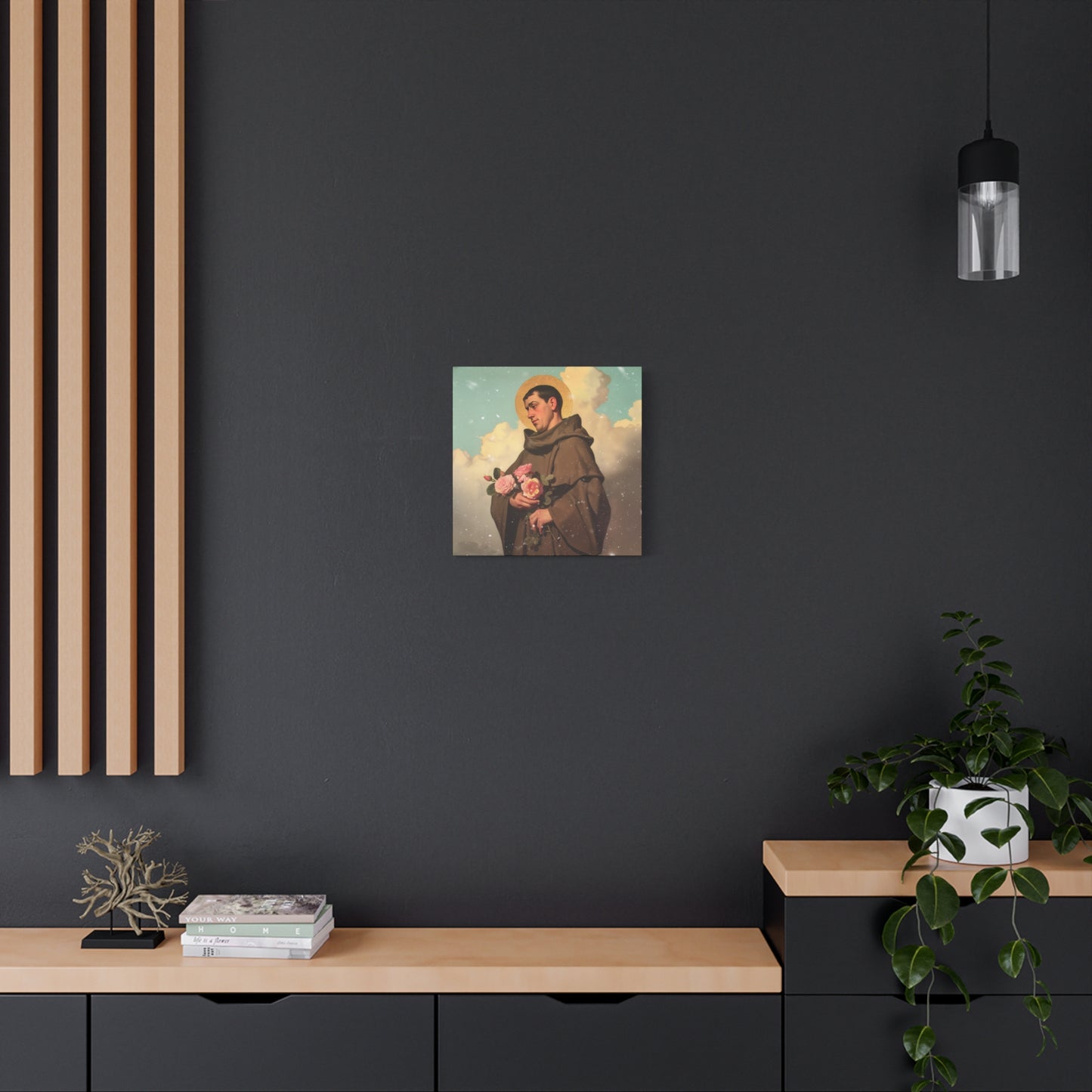 Saint Didacus of Alcala - Gallery Wrapped Canvas - Print - Religious Art for your Home - Catholic Art