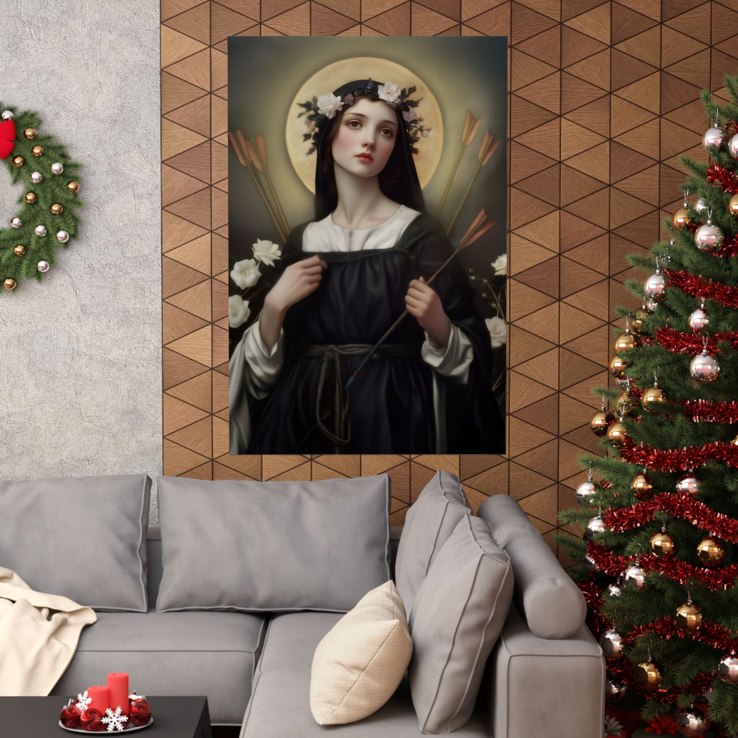 Saint Dorothy of Montau - Sanctified Souls Print - Multiple Sizes - Premium Matte Vertical Posters
