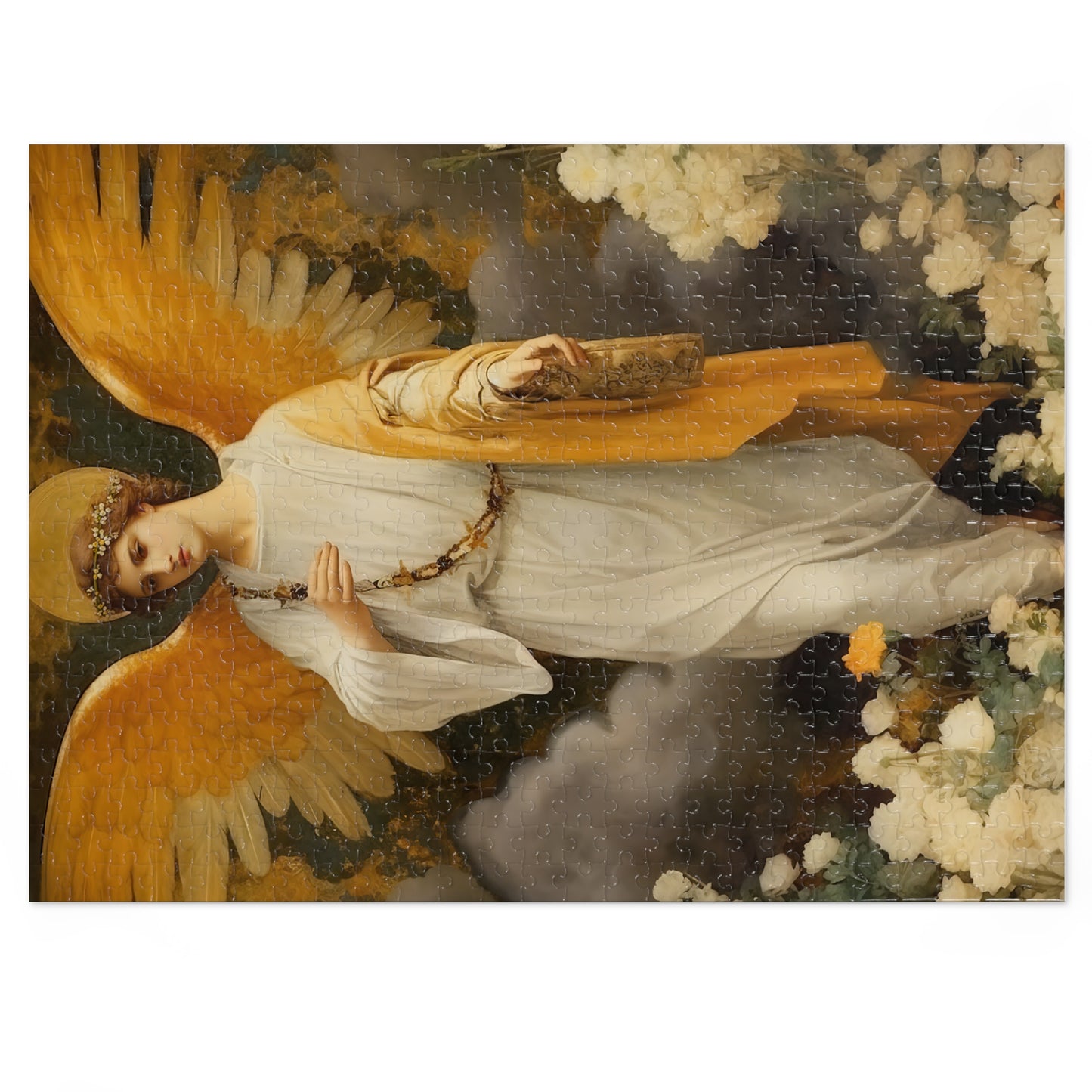 Saint Gabriel the Archangel - Puzzle and Keepsake Tin - Religious Jigsaw Puzzle (30, 110, 252, 500,1000-Piece) - Religious Puzzle