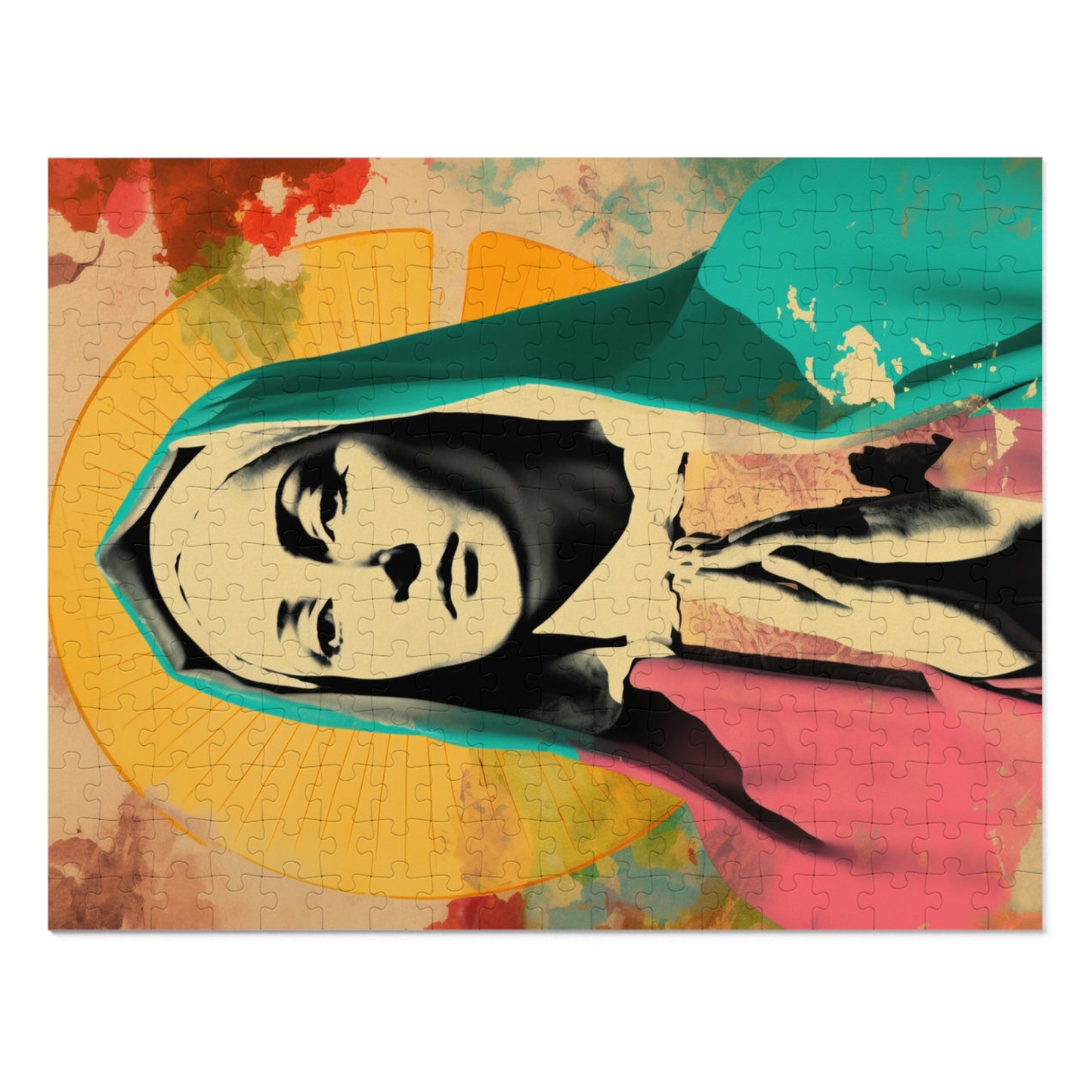 Mary the Blessed Virgin - Puzzle and Keepsake Tin - Religious Jigsaw Puzzle (30, 110, 252, 500,1000-Piece) - Religious Puzzle