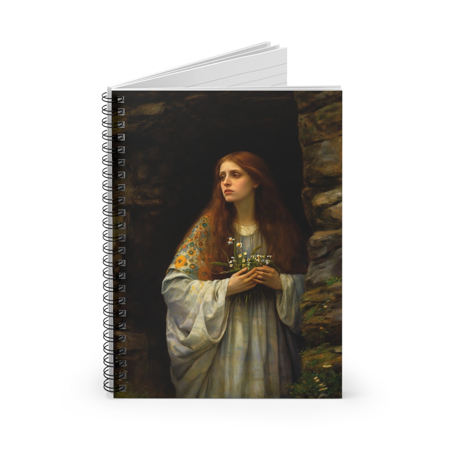 Saint Mary Magdalene : Witness to Resurrection Journal - Sanctified Souls Art - Religious Based Notebook - Spiral Notebook - Ruled Line