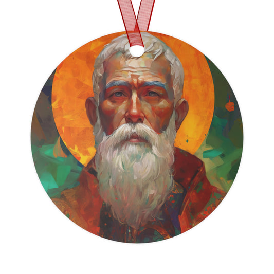 Saint Matthias the Apostle - Religious Holiday Christmas Ornament and Keepsake - Double sided Keepsake Religious Ornament
