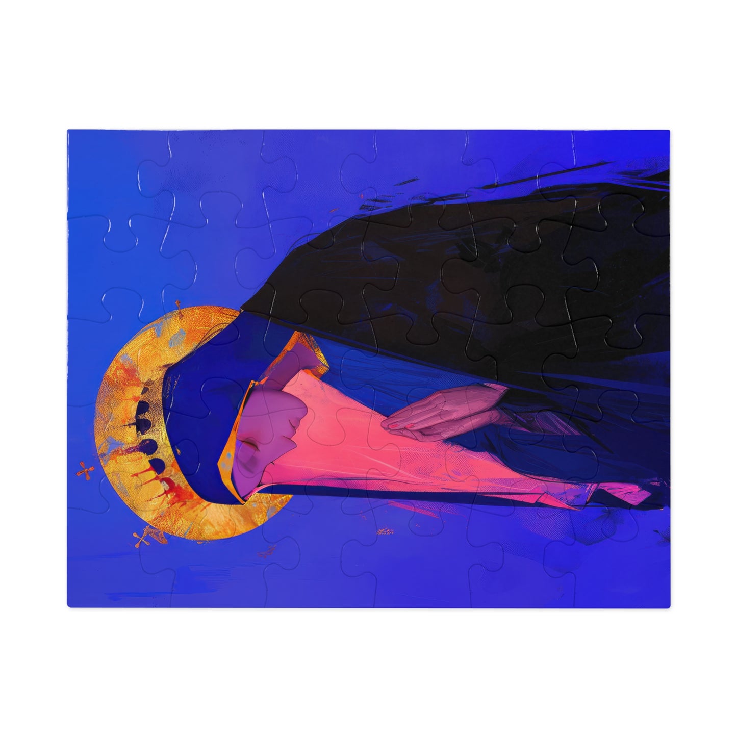 Mary, Mother of God - Blessed Among Women - Puzzle and Keepsake Tin - Religious (30, 110, 252, 500,1000) - Religious Catholic Puzzle Art