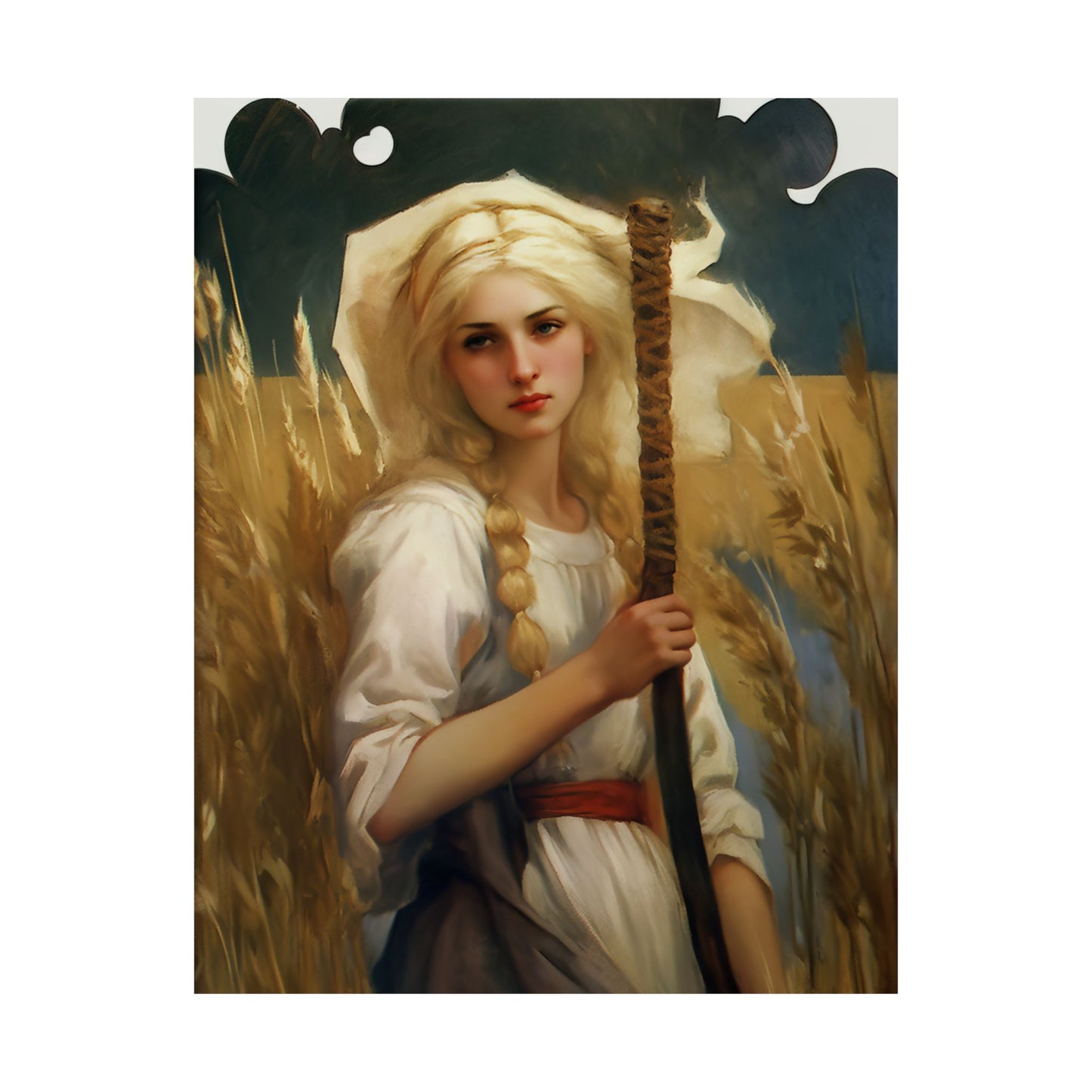 Saint Notburga Print - Sanctified Souls Print - Multiple Sizes - Premium Matte Vertical Posters