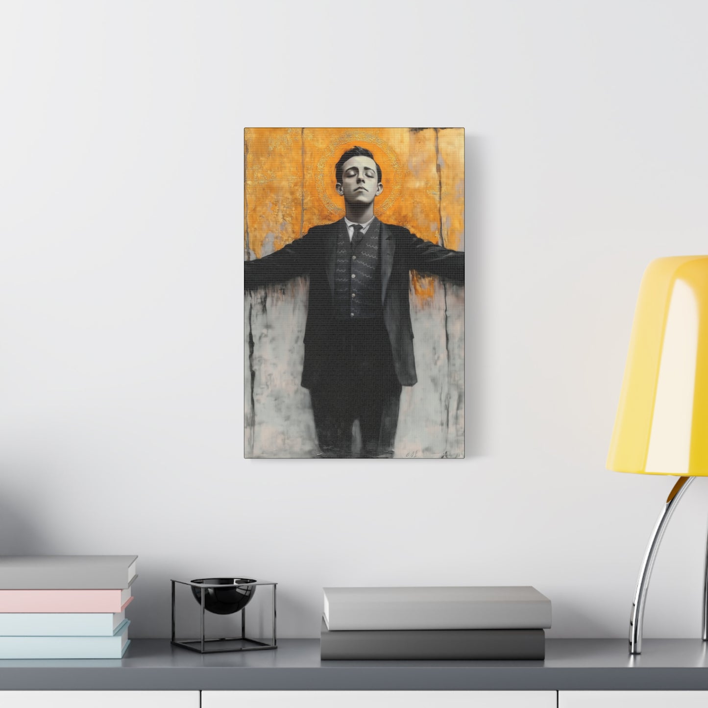 Blessed Miguel Pro- Gallery Wrapped Canvas - Print - Religious Art for your Home - Catholic Saint Art Print - Home Decor - Catholic Art
