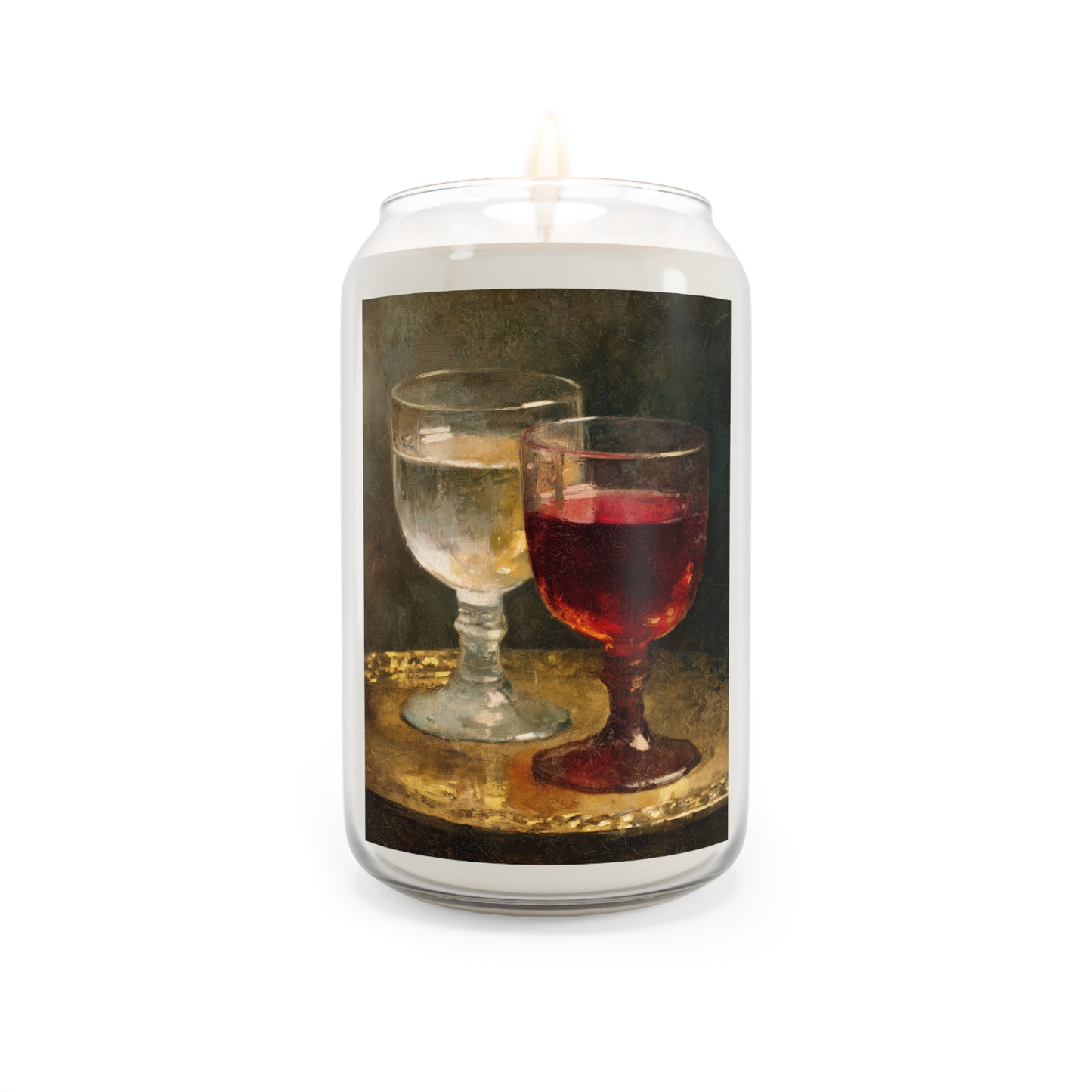 Cana and the Miracle of Abundance - Water into Wine - Scented Prayer Candle, 13.75oz - Tall Size - Religious Prayer Candle