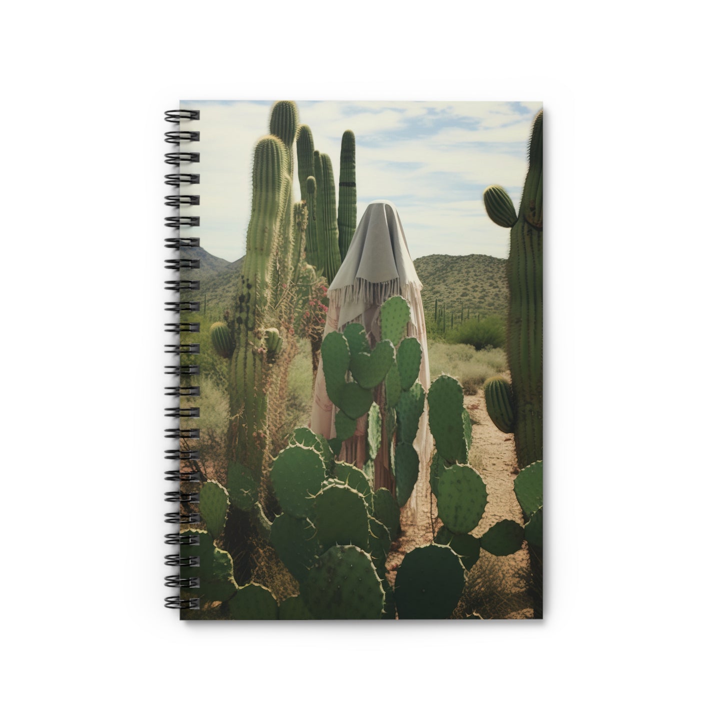 Saint Amma Syncletica Journal - Sanctified Souls Art - Religious Based Notebook - Spiral Notebook - Ruled Line