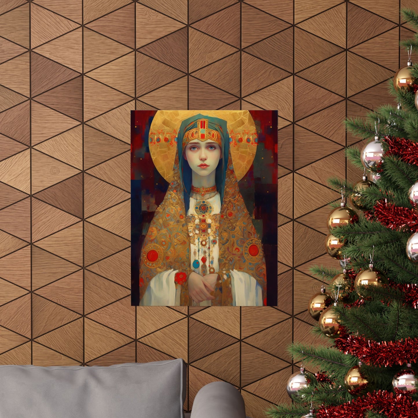 Saint Anastasia of Sirmium Print - Sanctified Souls Print - Multiple Sizes - Premium Matte Vertical Posters