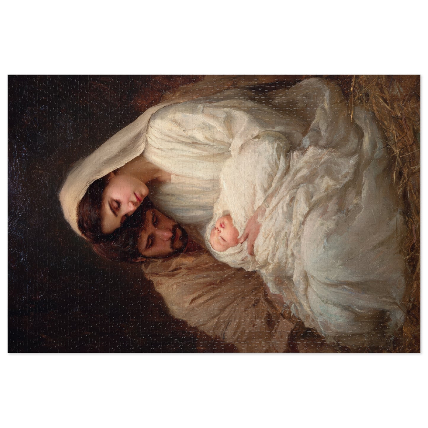 The Quiet Kingdom of the Holy Family - Puzzle & Keepsake Tin - Religious Jigsaw Puzzle (30, 110, 252, 500,1000-Piece)