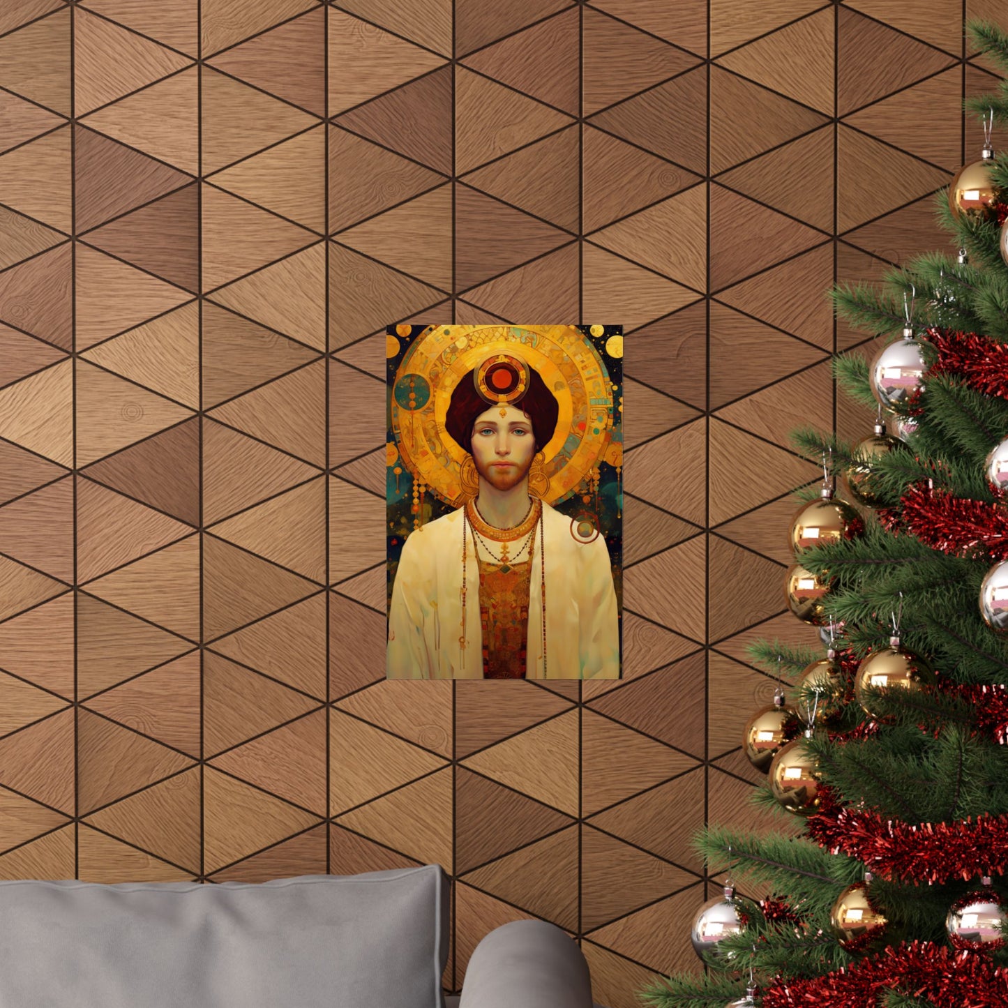 Saint Abdiesus - Sanctified Souls Print - Multiple Sizes - Premium Matte Vertical Posters
