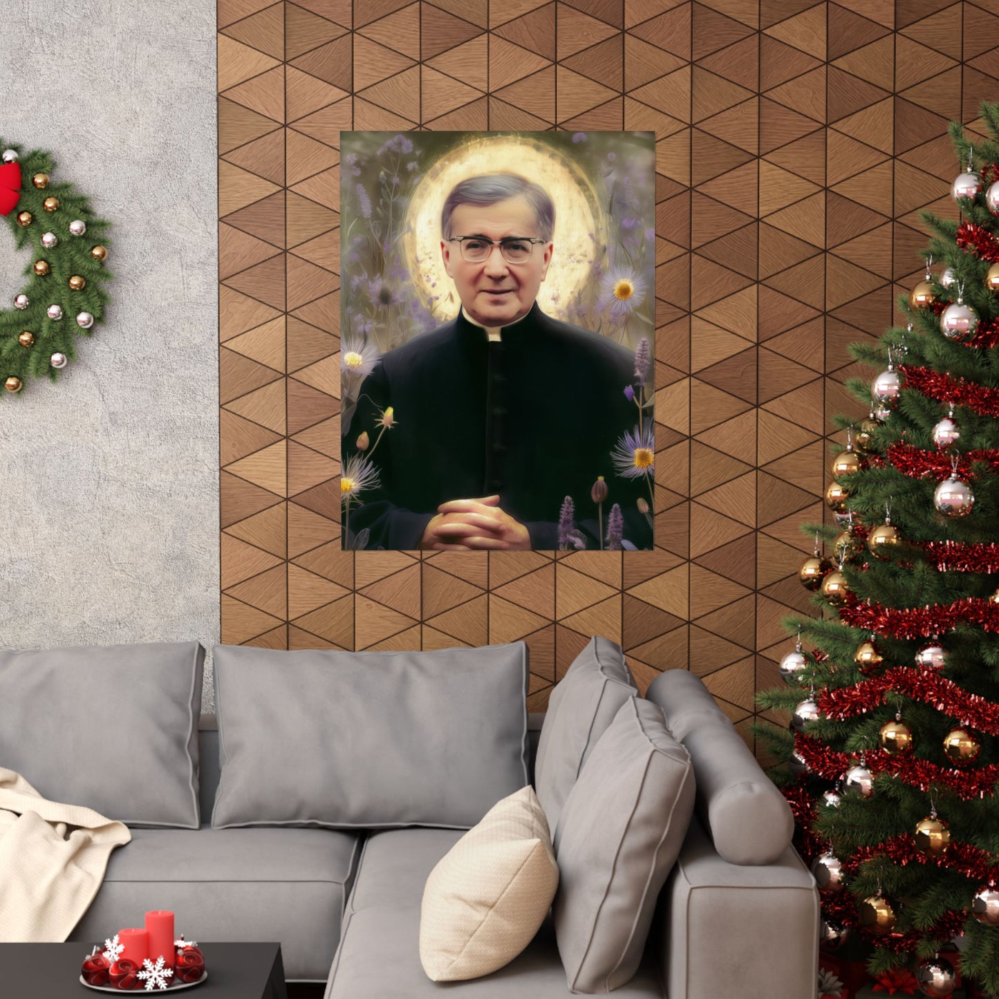 Saint Josemaría Escrivá - Sanctified Souls Print - Multiple Sizes - Premium Matte Vertical Posters
