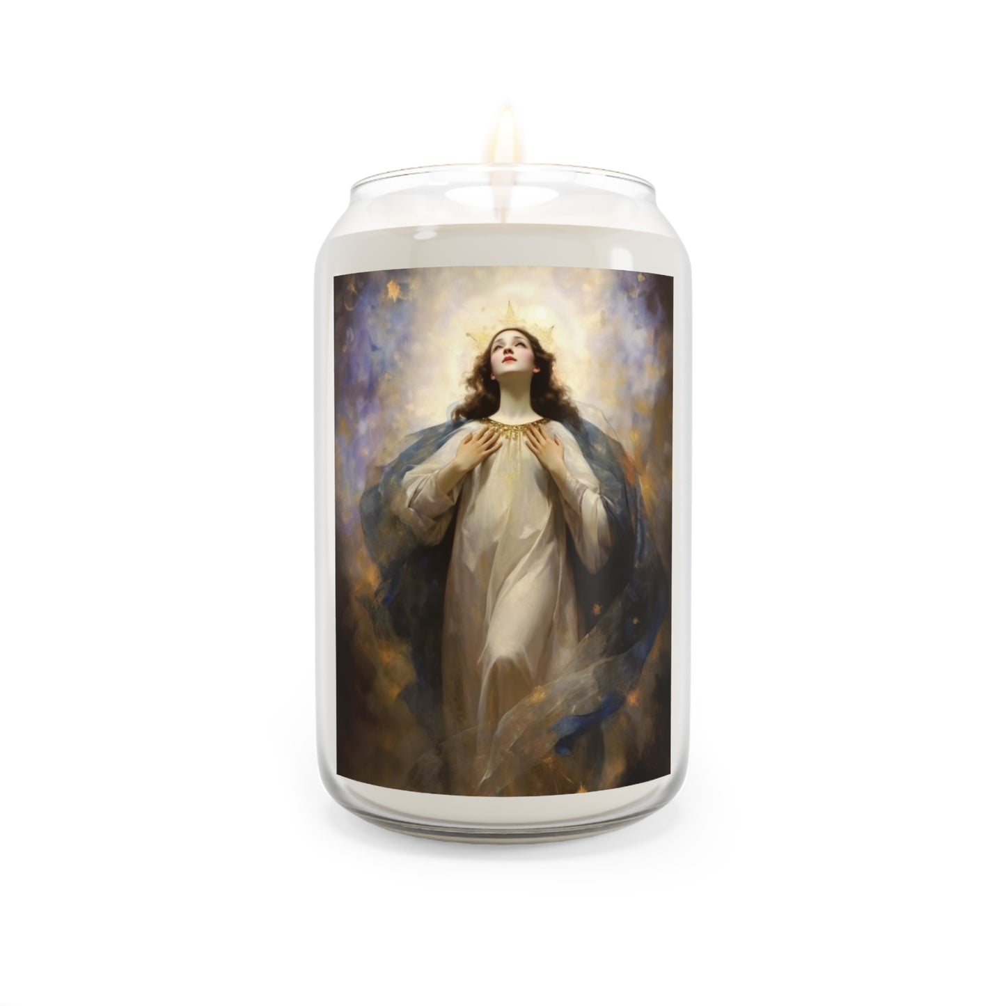 The Assumption of Mary  - Scented Prayer Candle, 13.75oz - Tall Size - Religious Prayer Candle - Catholic Art