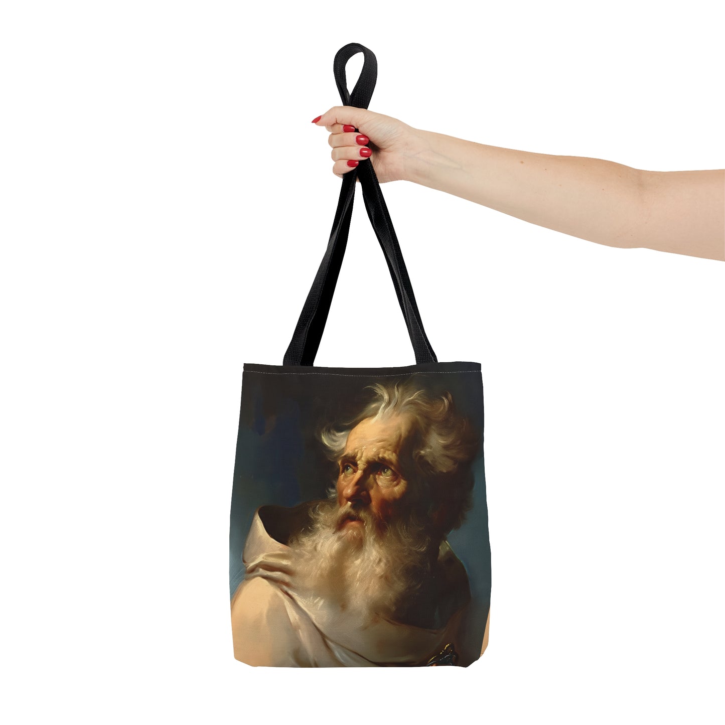 Saint Peter the Apostle Tote Bag - Large Medium Small Faith Art Bag - Catholic Faith Purse - Religious - Prayer Bag - Devotional