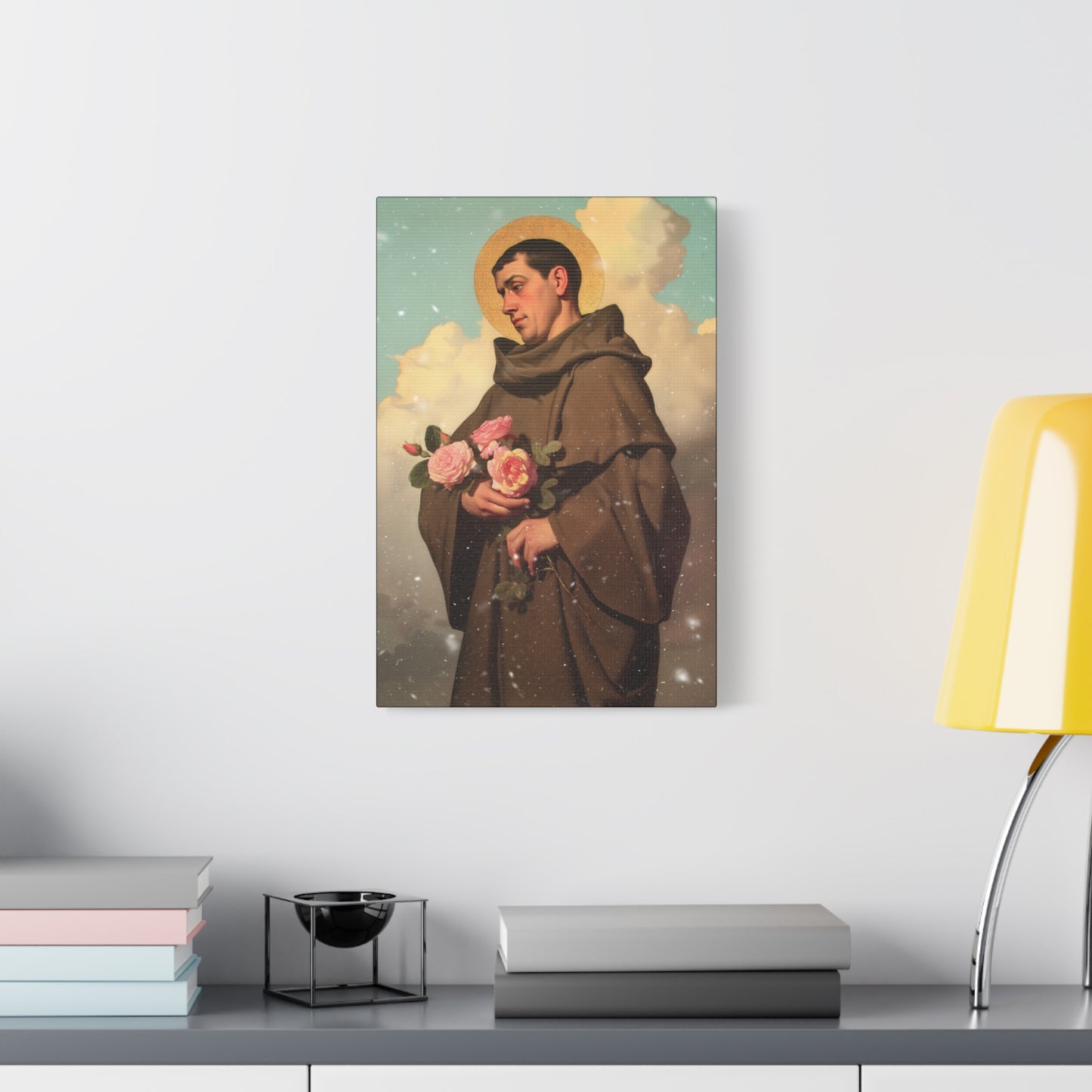 Saint Didacus of Alcala - Gallery Wrapped Canvas - Print - Religious Art for your Home - Catholic Art