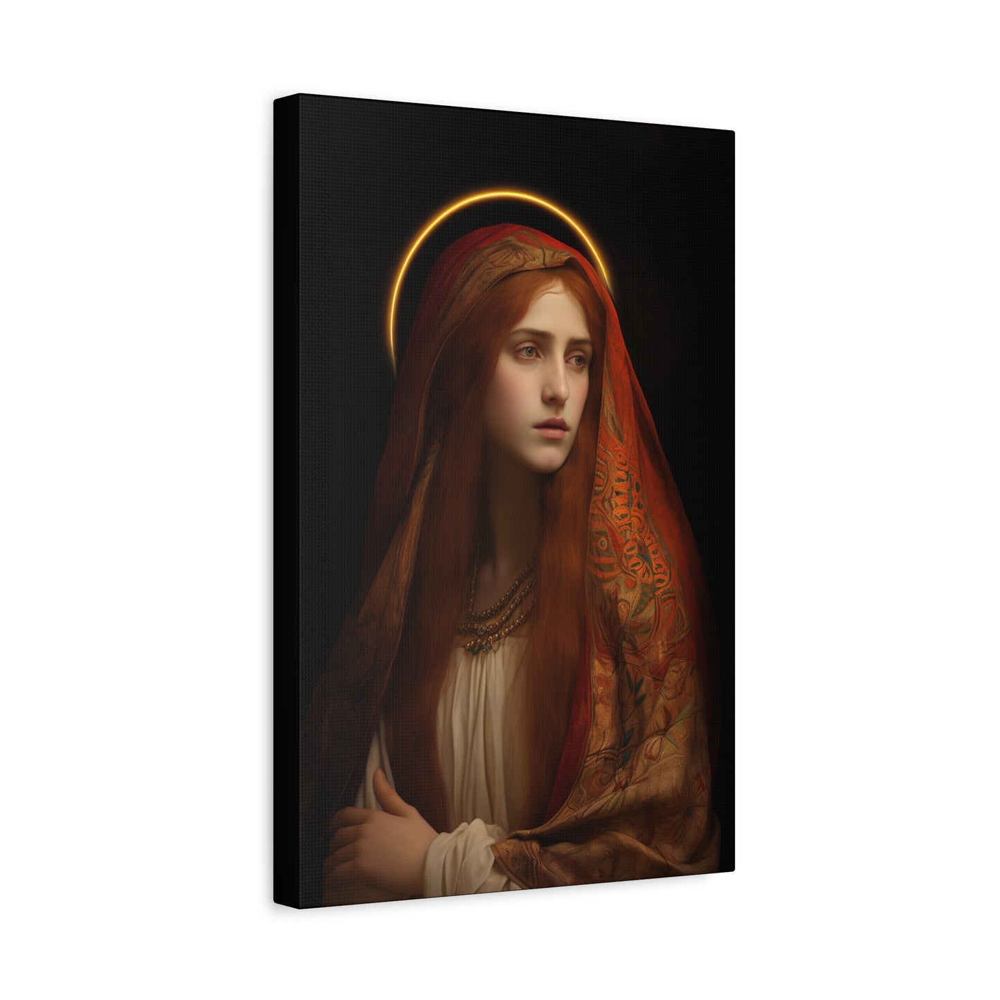 The Beloved Disciple - Mary Magdalene's Devotion - Museum Wrapped Canvas - Sanctified Souls Print - Religious Art for your Home