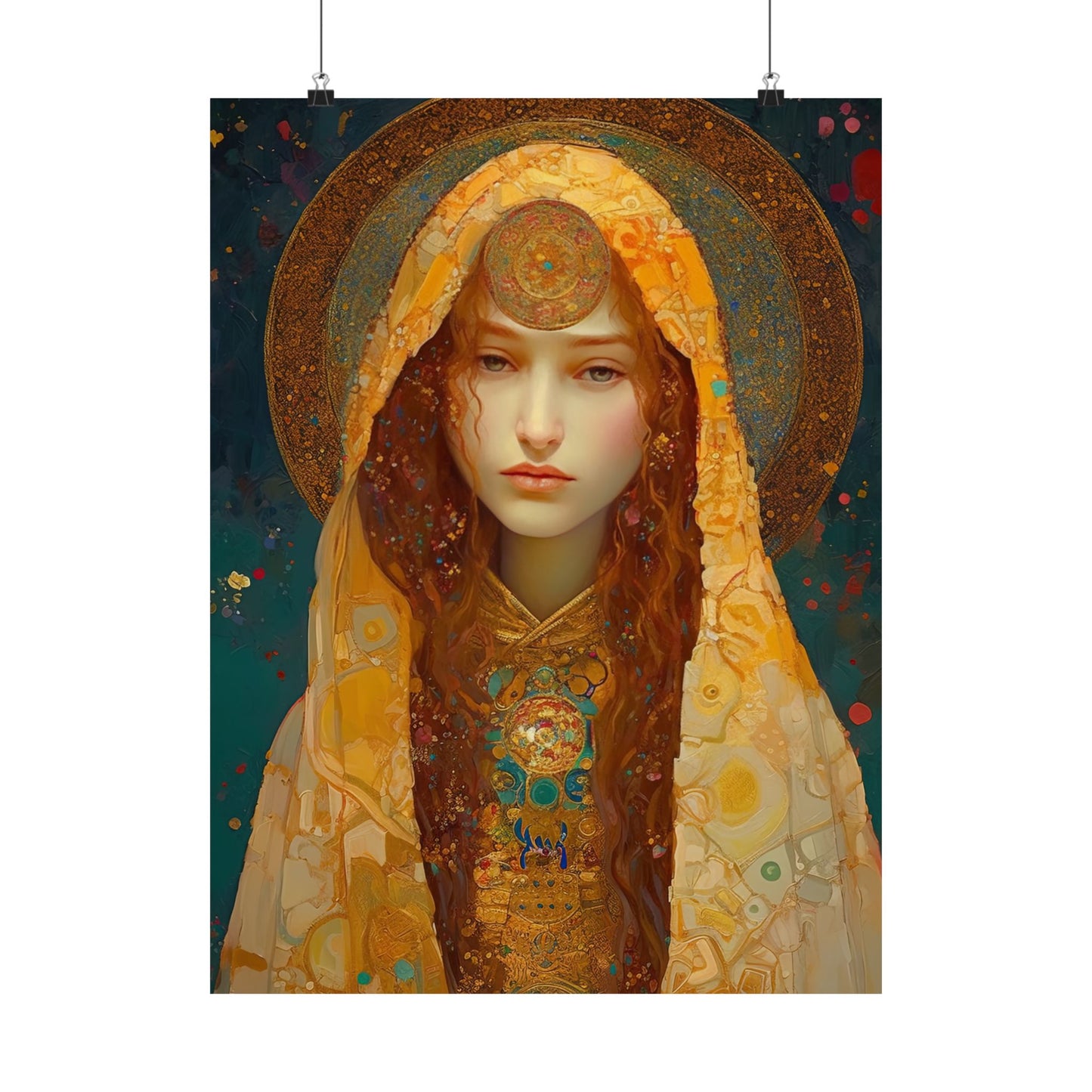 Saint Mary Magdalene Print - Sanctified Souls Print - Multiple Sizes - Premium Matte Vertical Posters