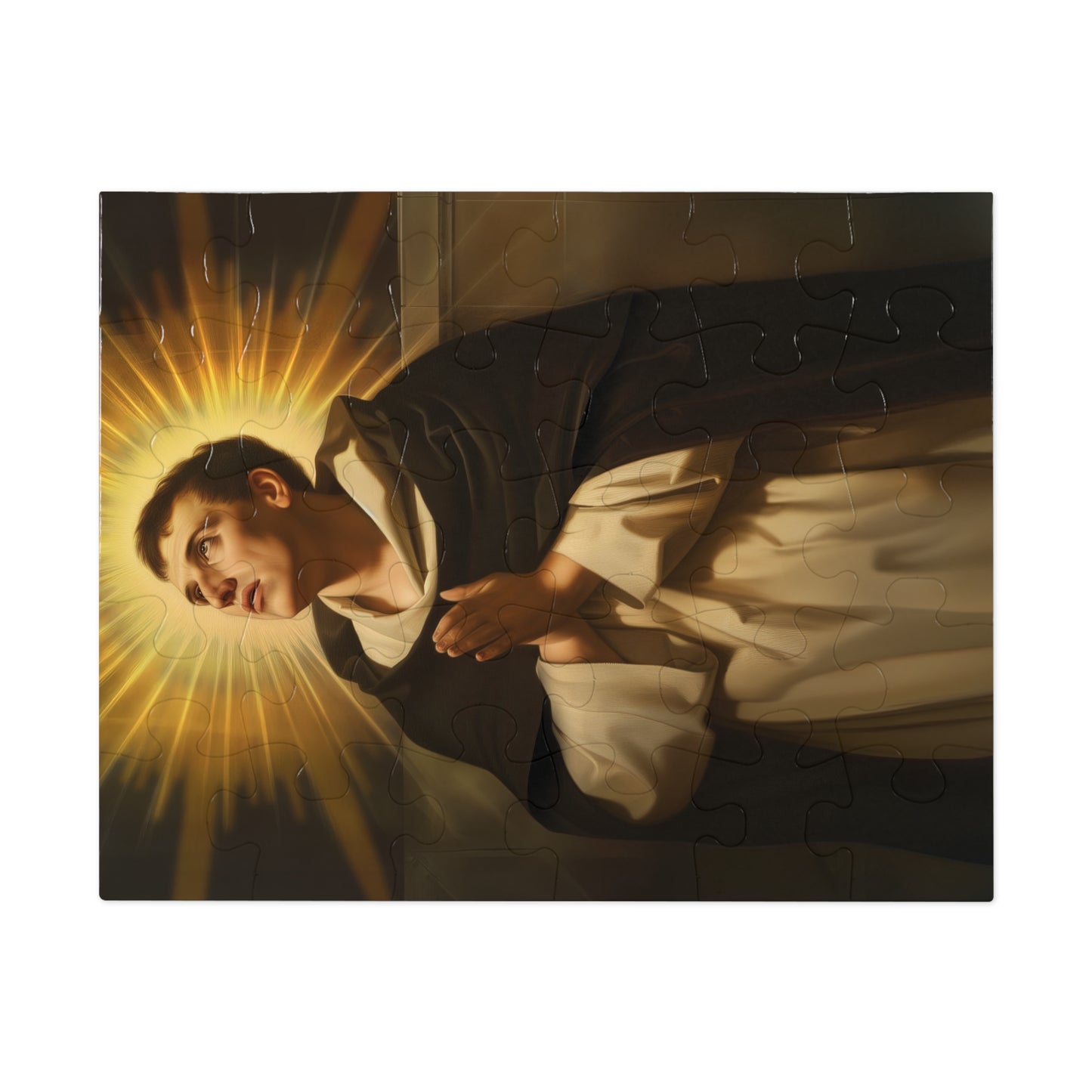 Saint Thomas Aquinas - Puzzle and Keepsake Tin - Religious Jigsaw Puzzle (30, 110, 252, 500,1000-Piece) - Religious Puzzle
