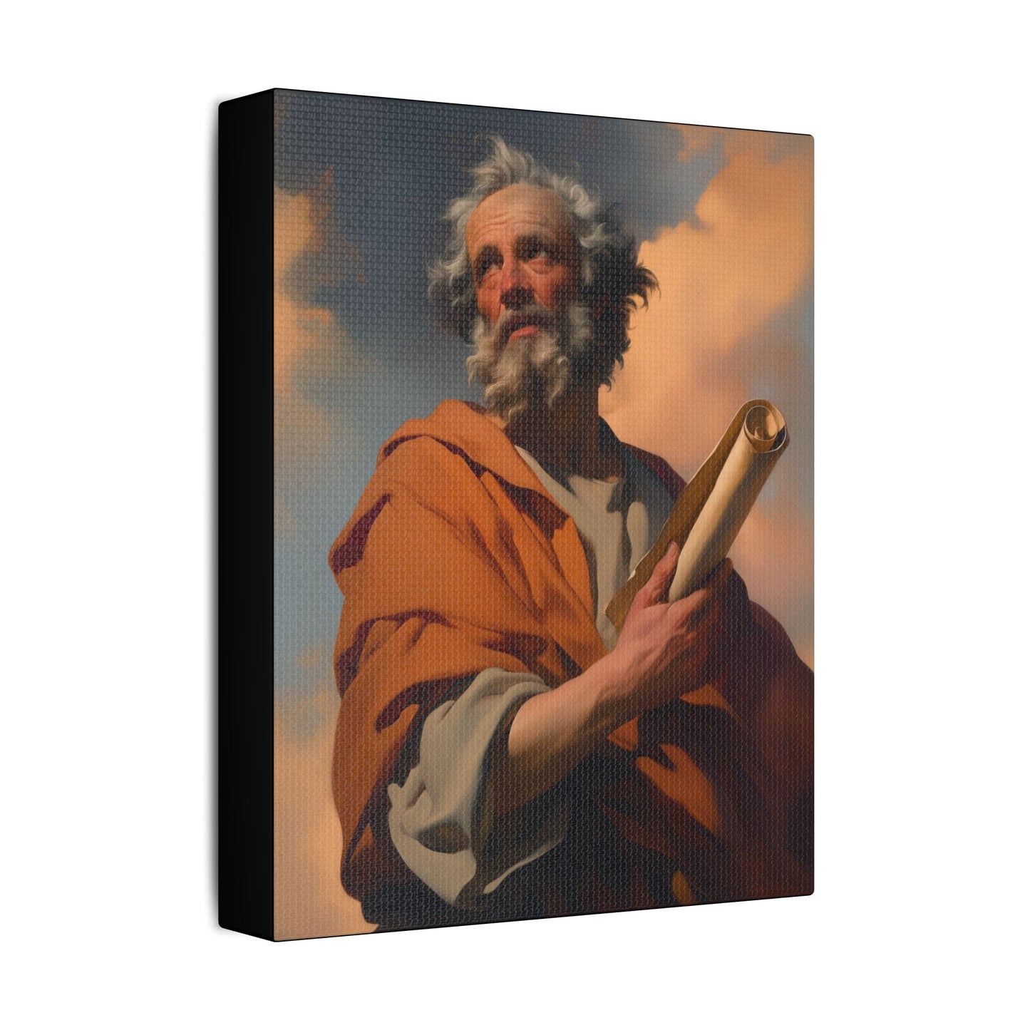 Saint Paul the Apostle-  Wrapped Canvas Print - Multiple Sizes - Catholic Home art Matte Canvas, Stretched