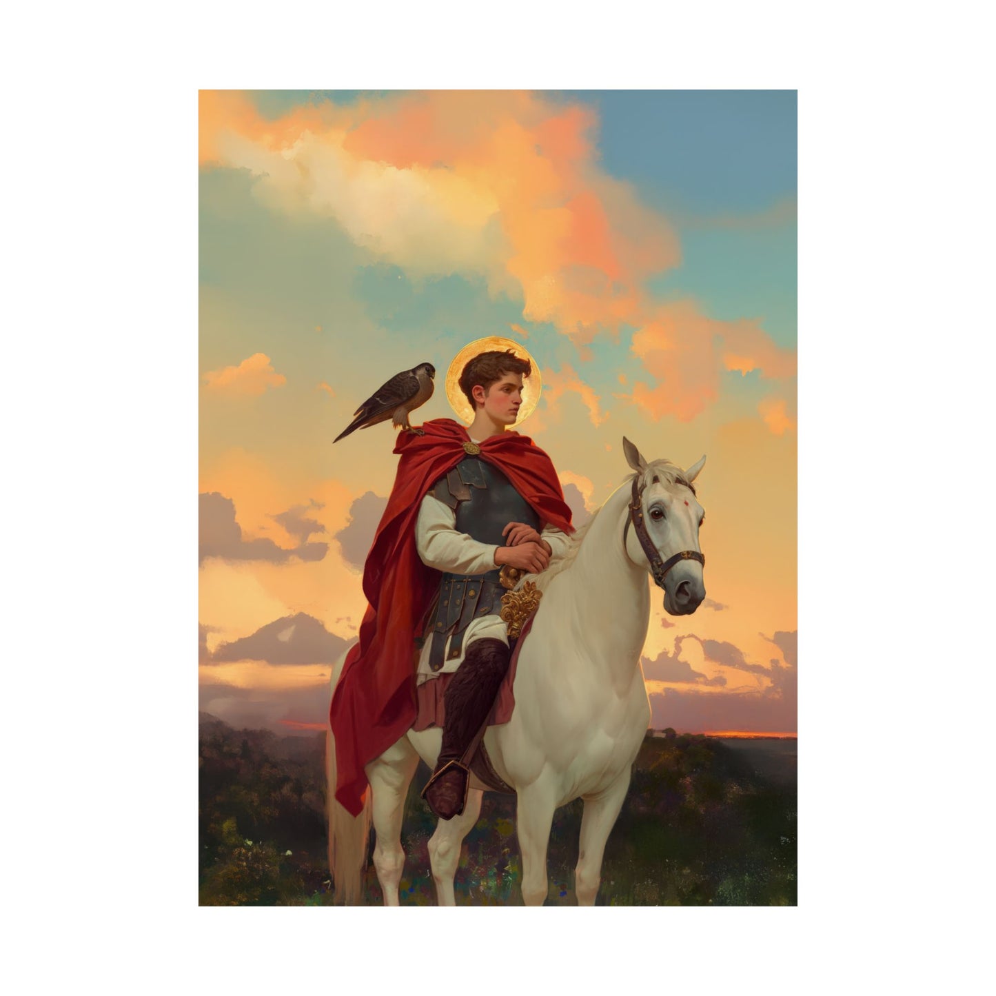 Saint Tryphon - Sanctified Souls Print - Multiple Sizes - Premium Matte Vertical Posters