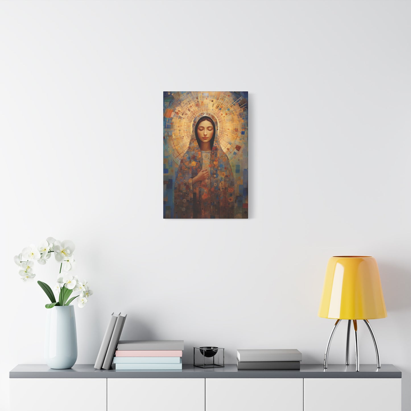 The Virgin of the Americas : Our Lady of Guadalupe Museum Wrapped Canvas Print - Multiple Sizes - Catholic Home art