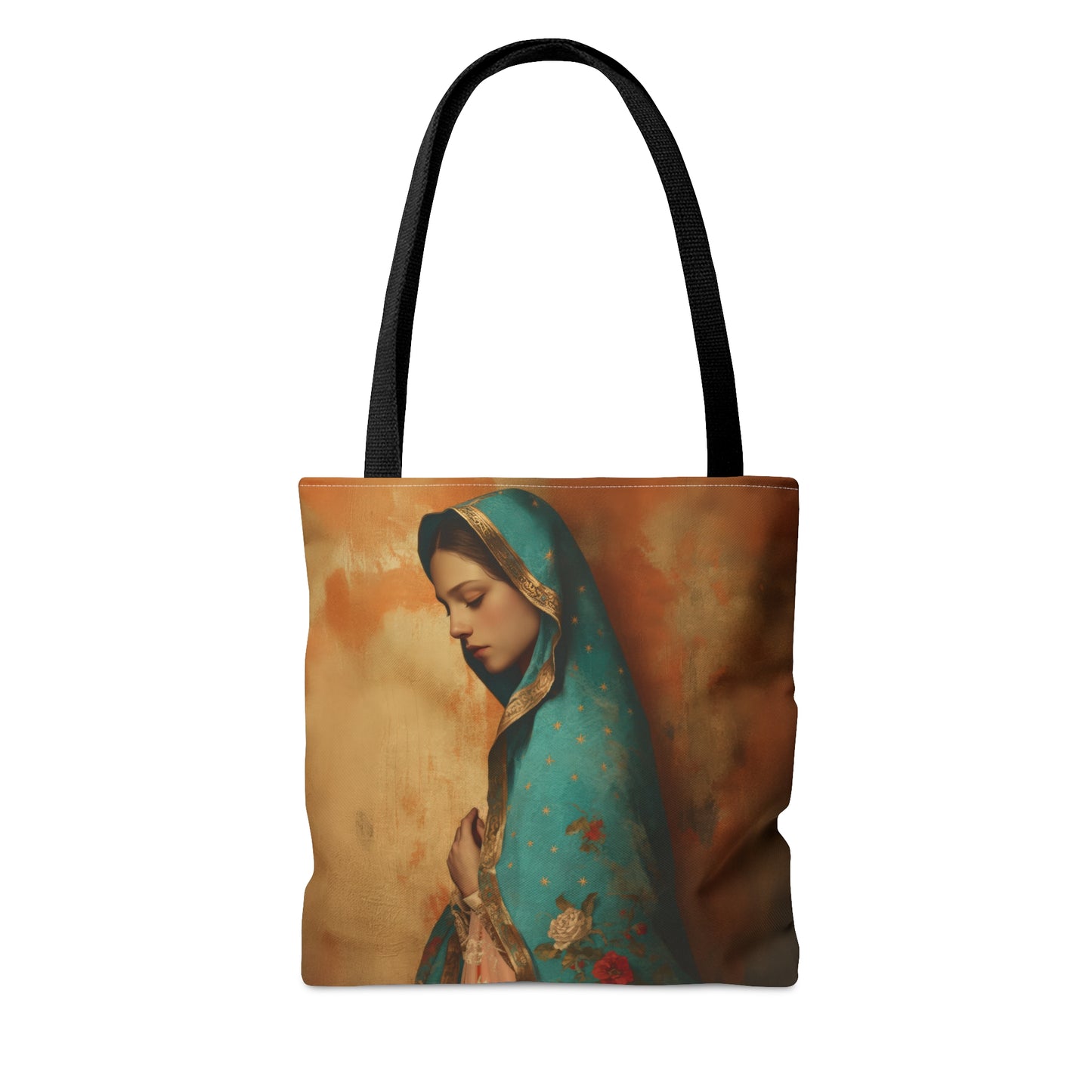 Our Lady of Guadalupe - Tote Bag - Large Medium Small Faith Art Bag - Catholic Faith Purse