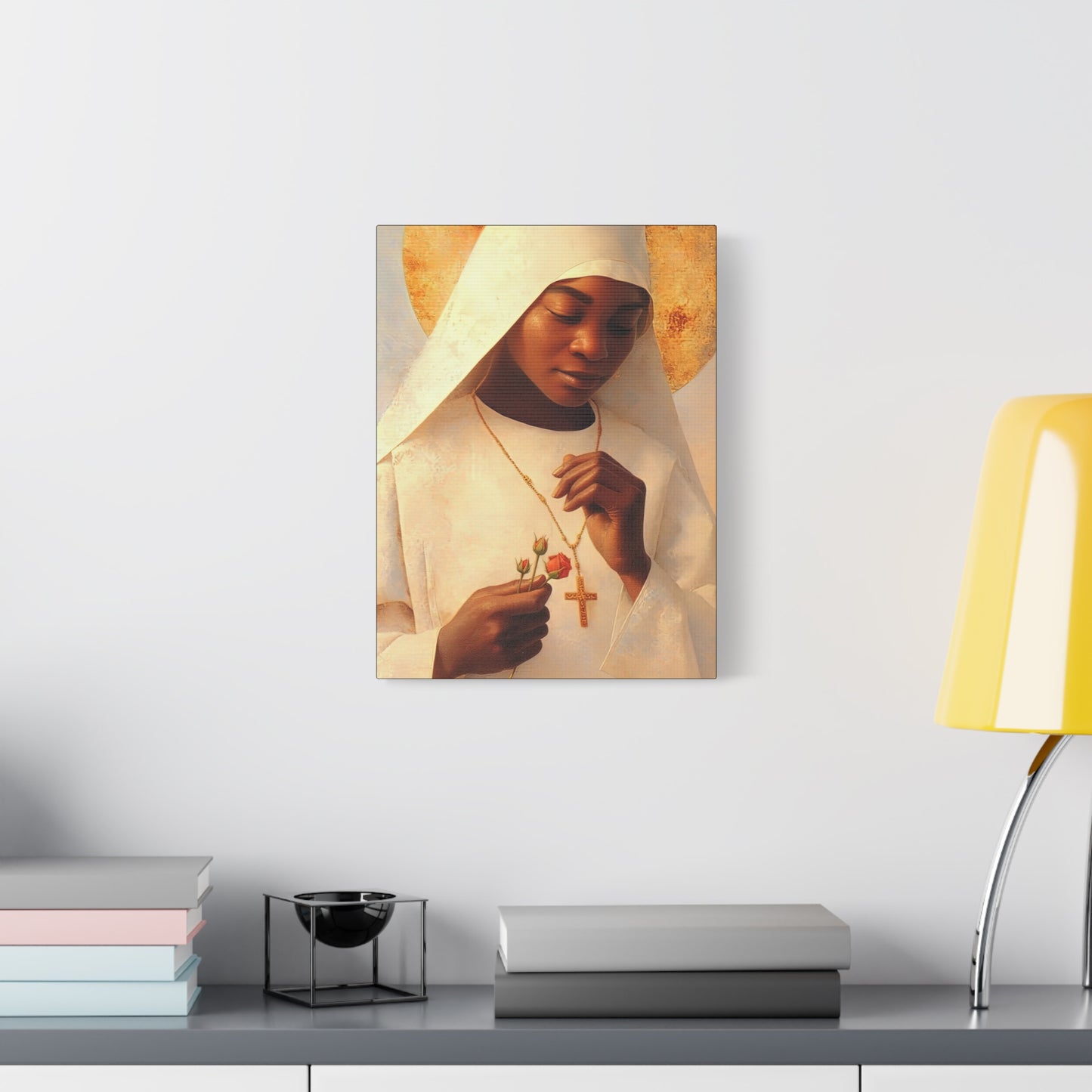 Blessed Marie-Clementine Anuarite Nengapeta - Gallery Wrapped Canvas - Print - Religious Art for your Home - Catholic art print