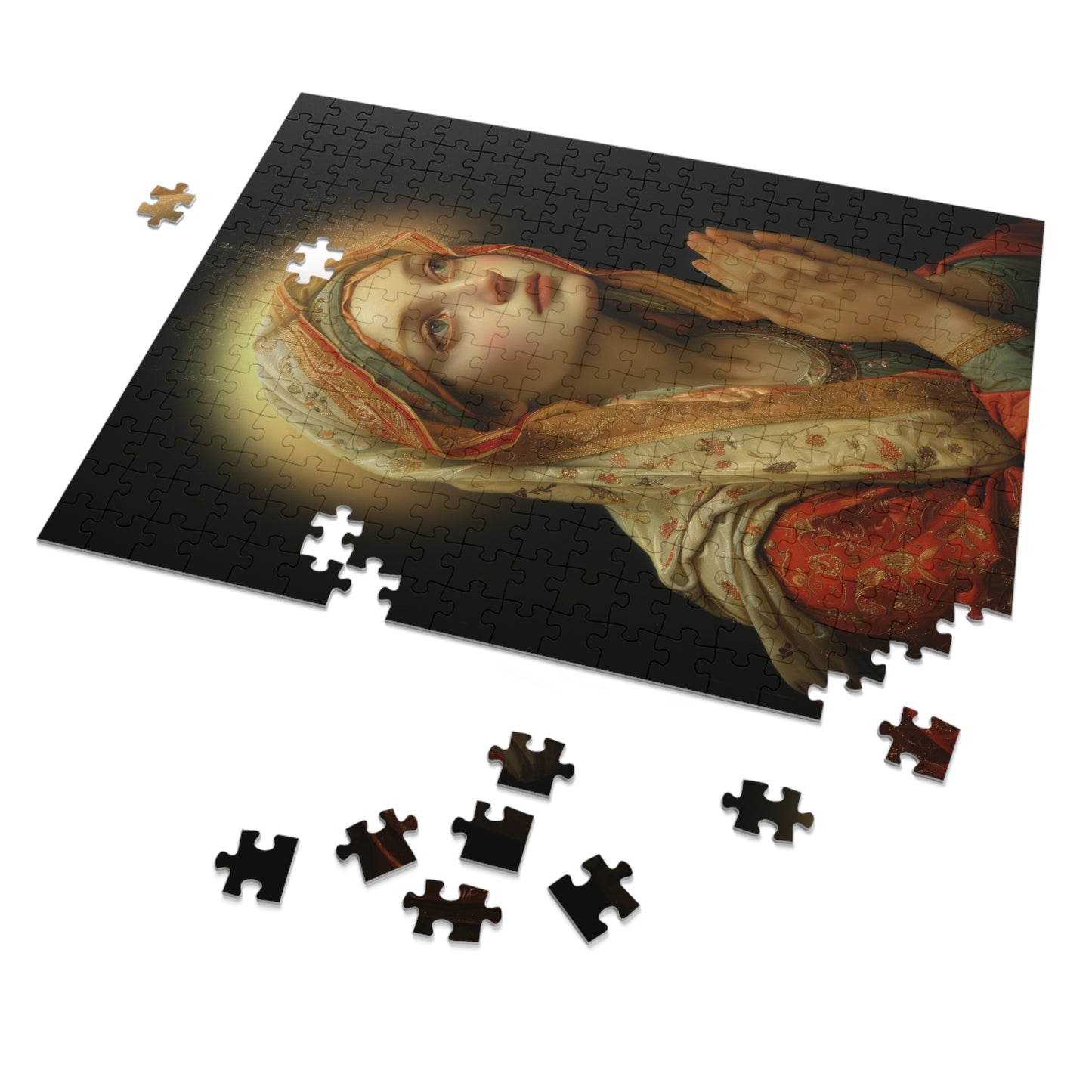 Saint Regina - Puzzle and Keepsake Tin - Religious (30, 110, 252, 500,1000) - Religious Puzzle - Gifts for Catholic Families - Saints
