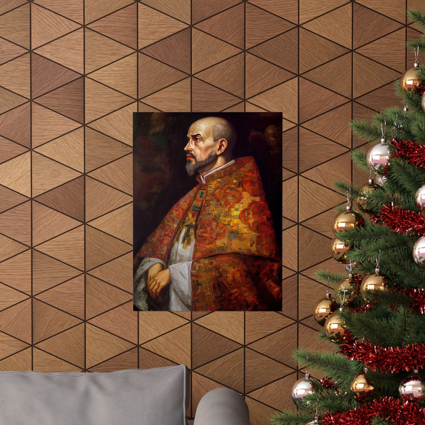 Saint Ignatius of Loyola - Sanctified Souls Print - Multiple Sizes - Premium Matte Vertical Posters