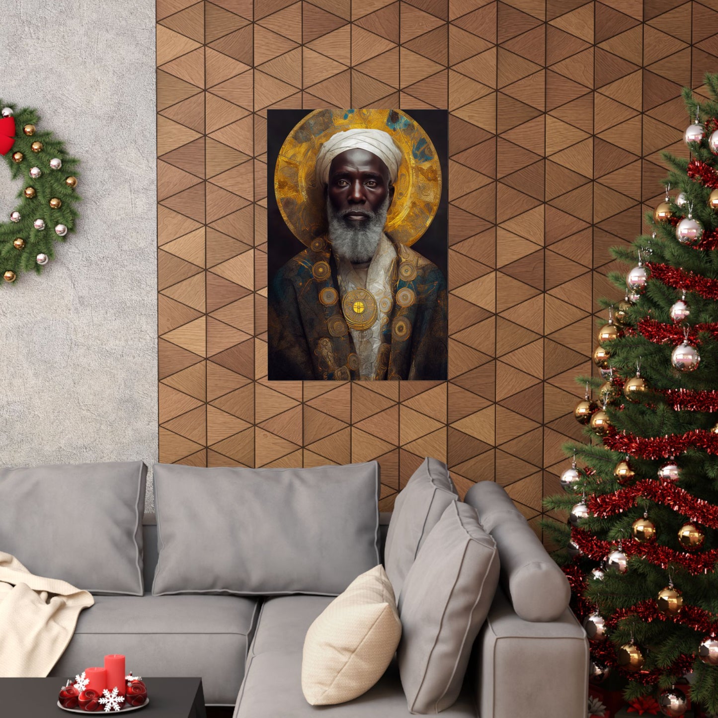 Saint Benedict the Moor Print - Sanctified Souls Print - Multiple Sizes - Premium Matte Vertical Posters