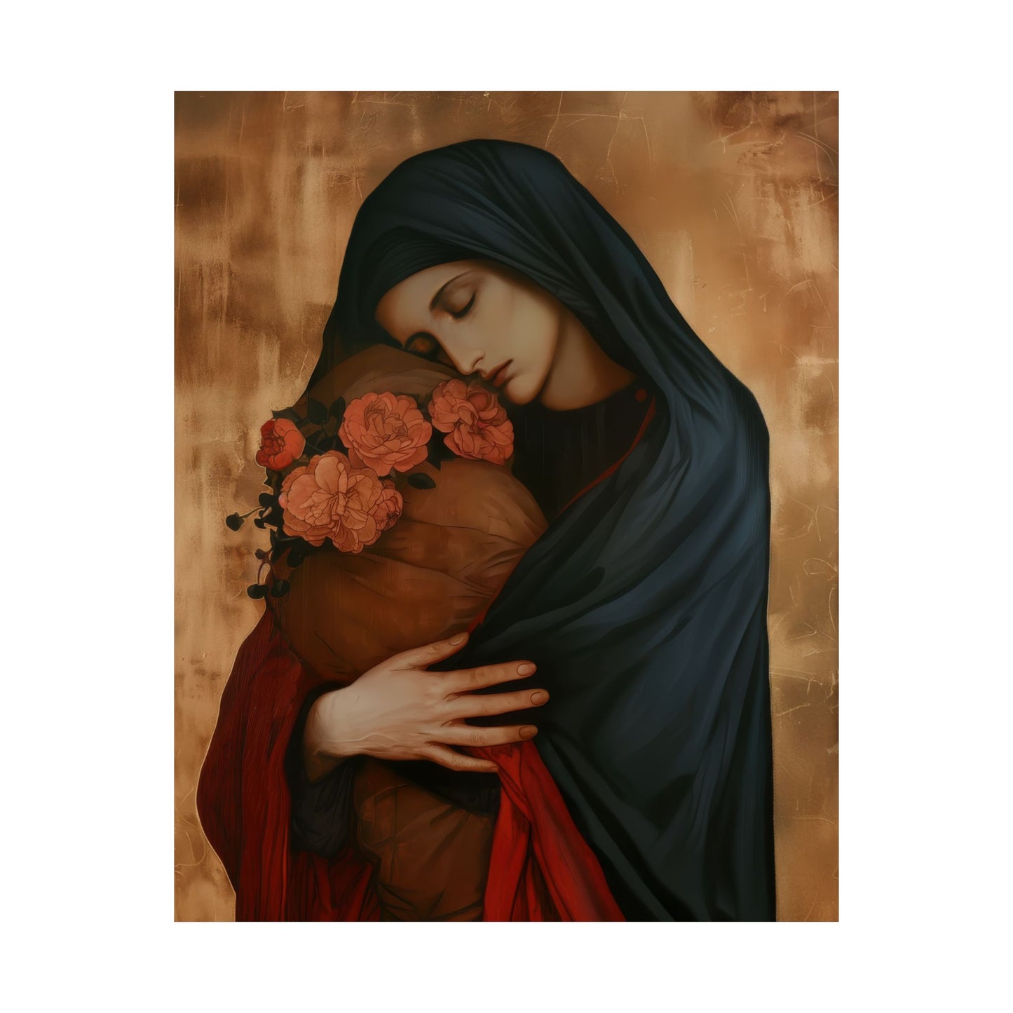 Blessed Are the Innocent in His Kingdom - The Feast of the Holy Innocents - Multiple Sizes - Premium Posters - Catholic Art - Christian