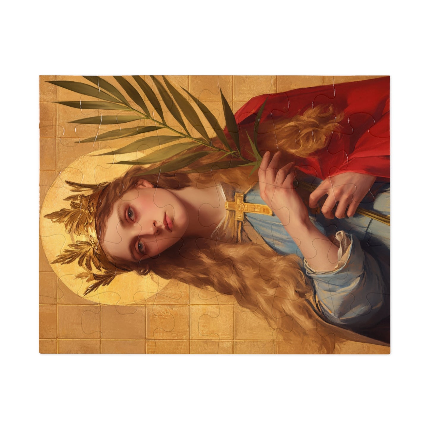 Saint Agrippina - Puzzle & Keepsake Tin - Religious Jigsaw Puzzle (30, 110, 252, 500,1000-Piece)