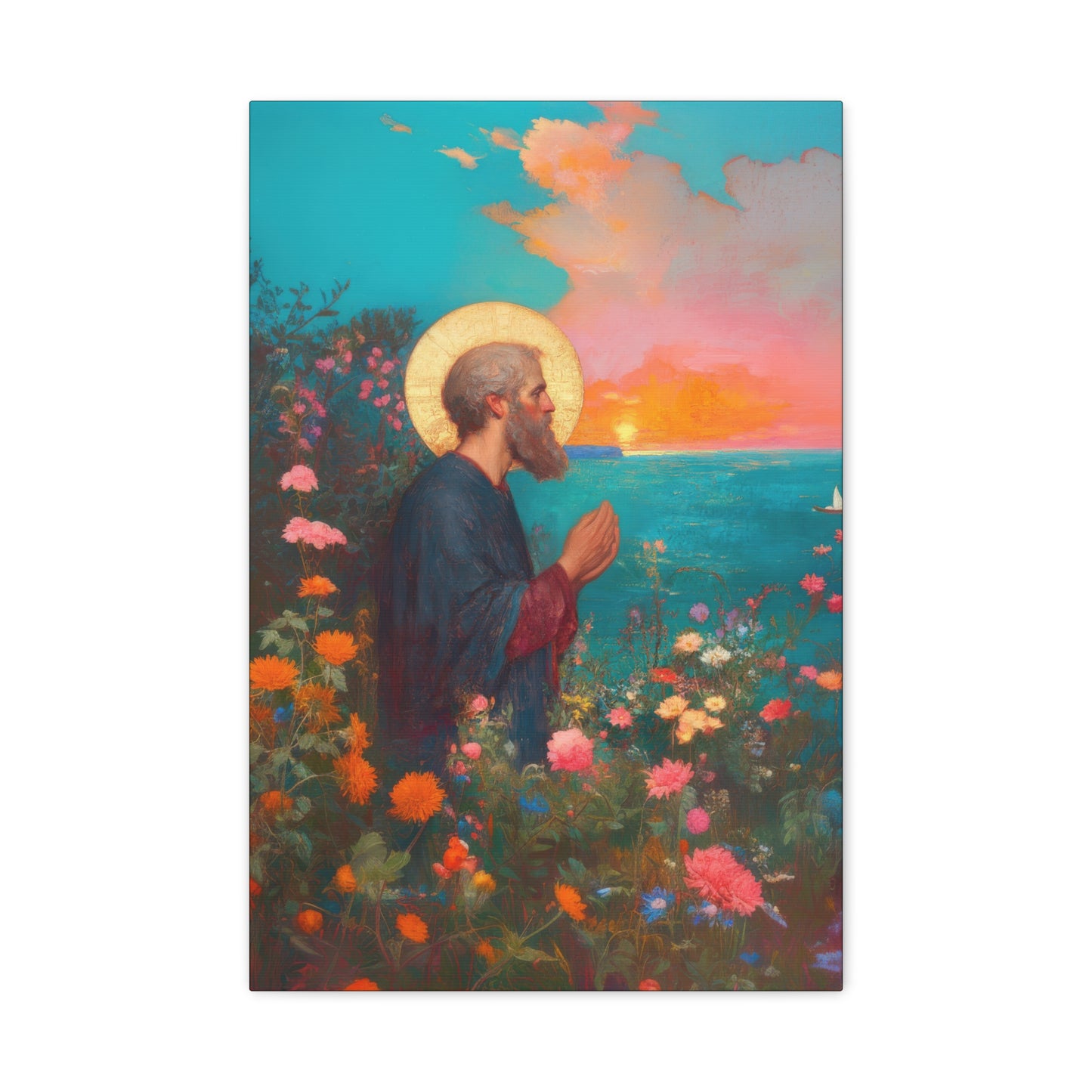 Saint Philip the Apostle - Gallery Wrapped Canvas - Print - Religious Art for your Home - Catholic Art