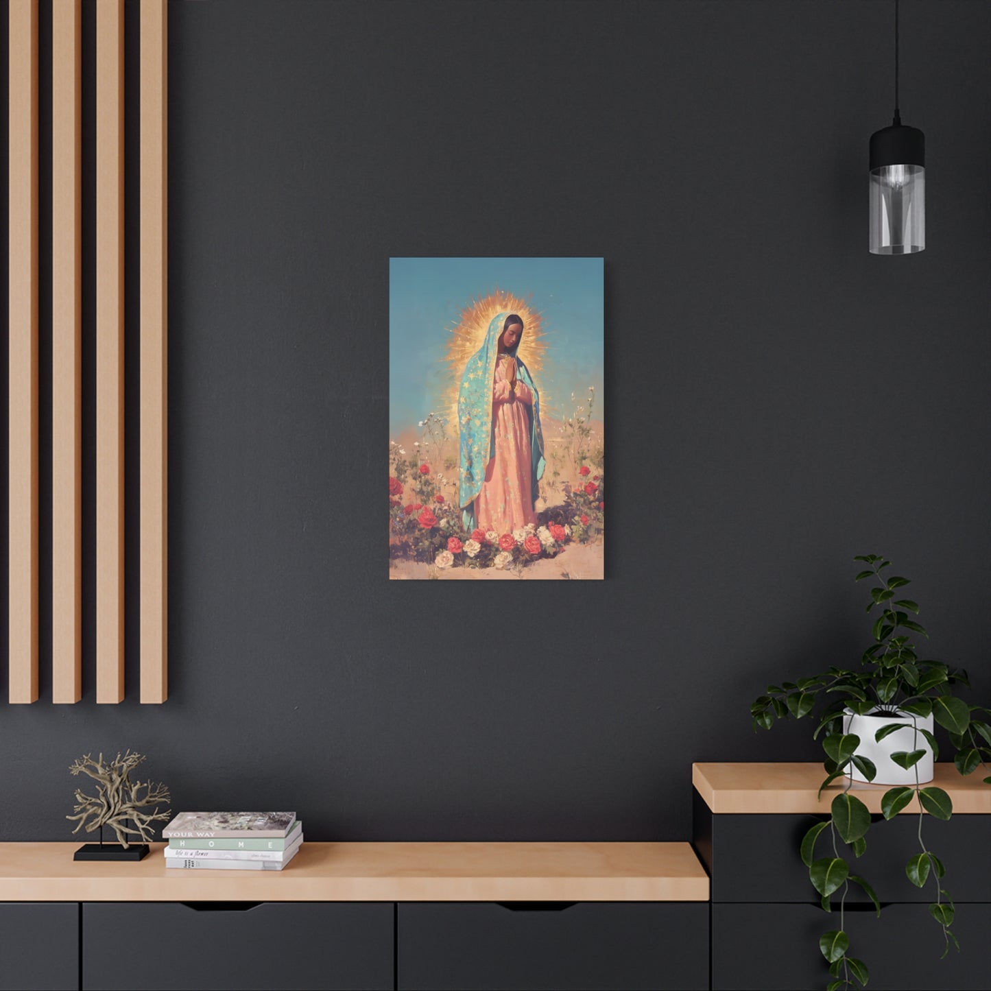 Our Lady of Guadalupe - Gallery Wrapped Canvas - Print - Religious Art for your Home - Catholic Art