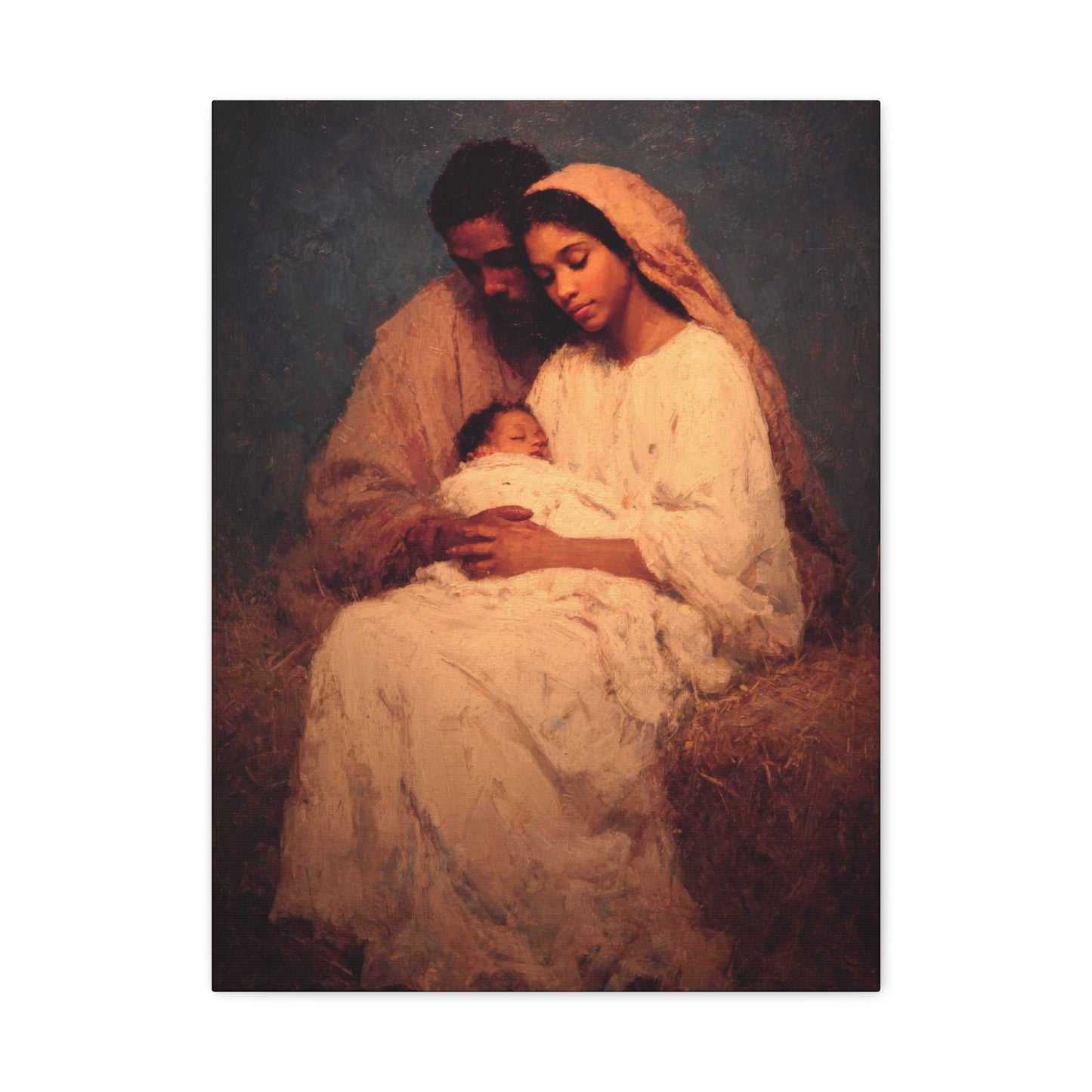 Love Made Visible in the Holy Family - Gallery Wrapped Canvas - Print - Religious Art for your Home - Catholic