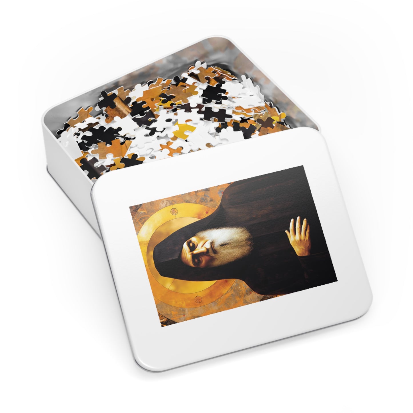 Saint Charbel Makhlouf - Puzzle and Keepsake Tin - Religious Jigsaw Puzzle (30, 110, 252, 500,1000-Piece) - Religious Puzzle
