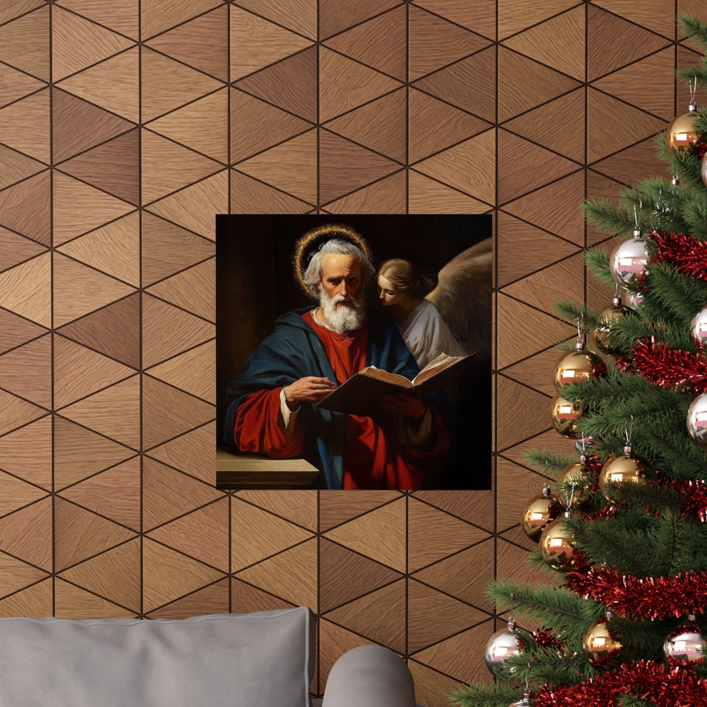 Saint Matthew the Apostle - Sanctified Souls Print - Multiple Sizes - Premium Matte Vertical Posters