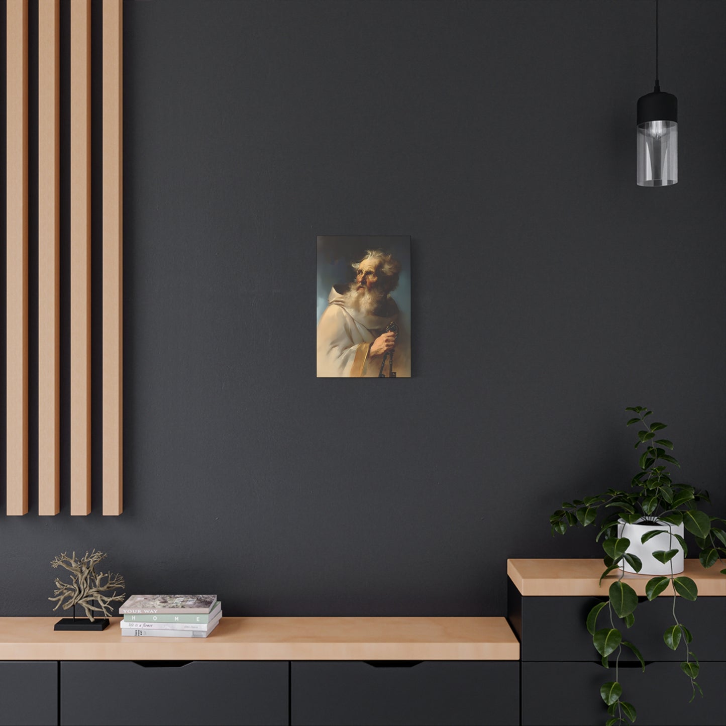 Saint Peter the Apostle - Museum Wrapped Canvas - Print - Religious Art for your Home - Christian print - Prayer Room - Catholic
