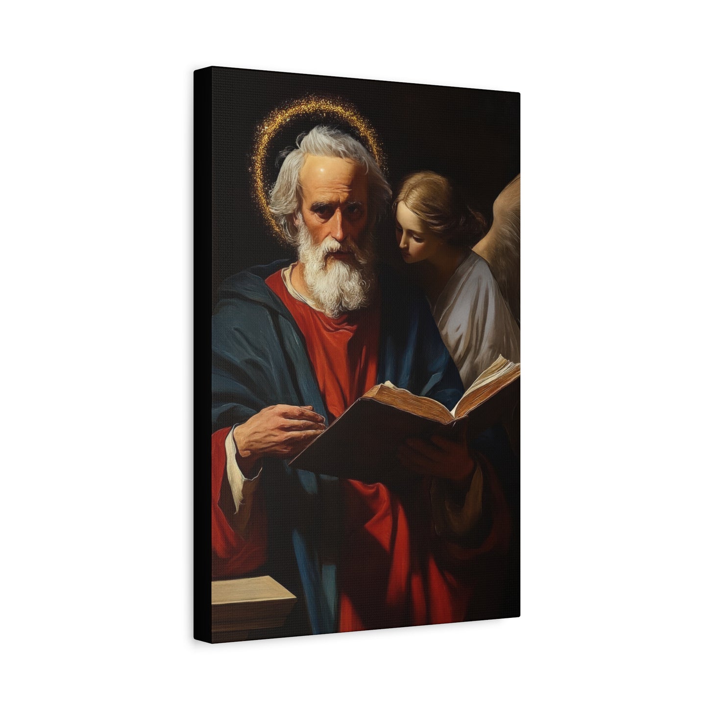 Saint Matthew the Apostle - Gallery Wrapped Canvas - Print - Religious Art for your Home - Catholic