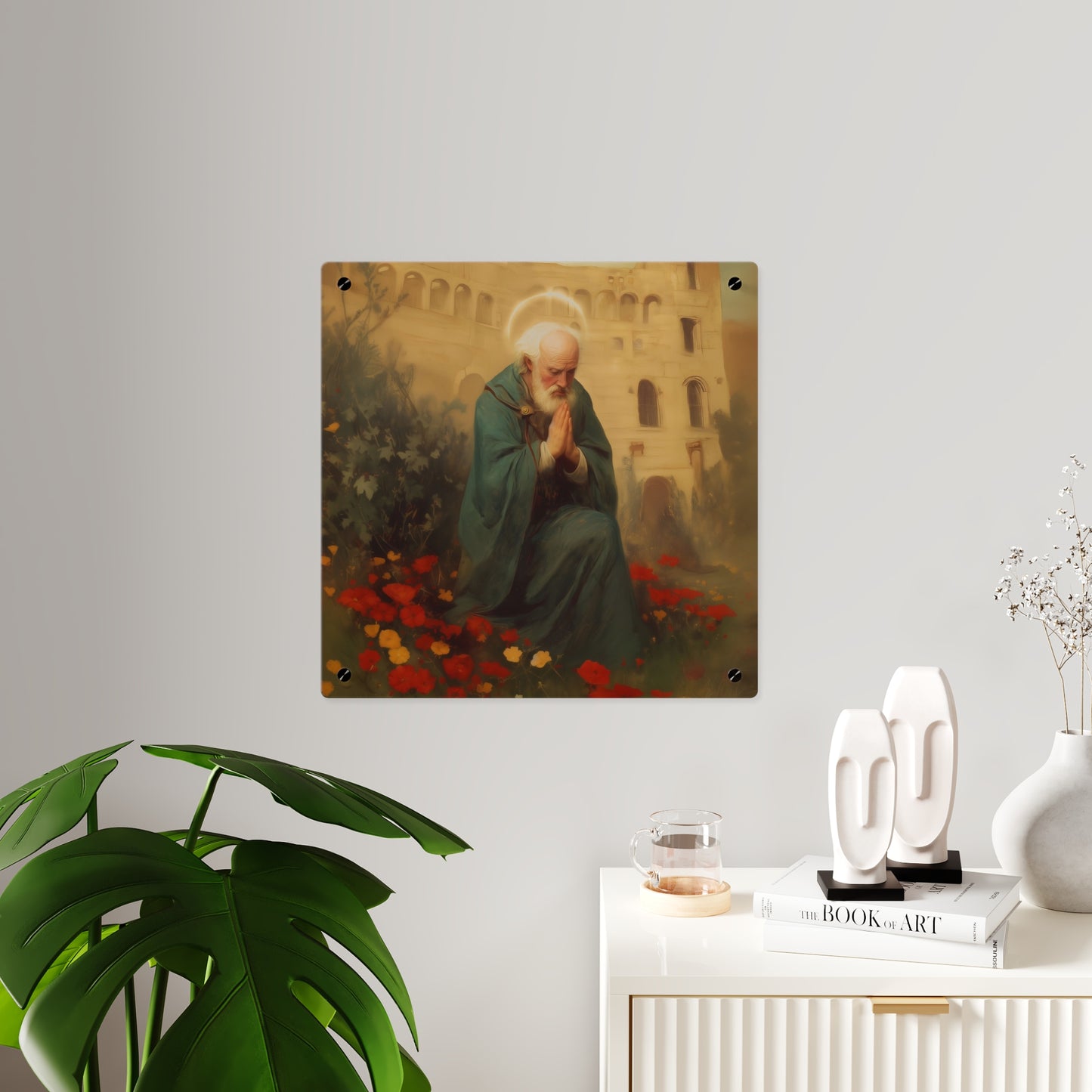 Saint Cyprian Wall Art Panel - Ready to Hang Acrylic Print - Catholic Saint Art - Patron Saint Print - Martyr Art