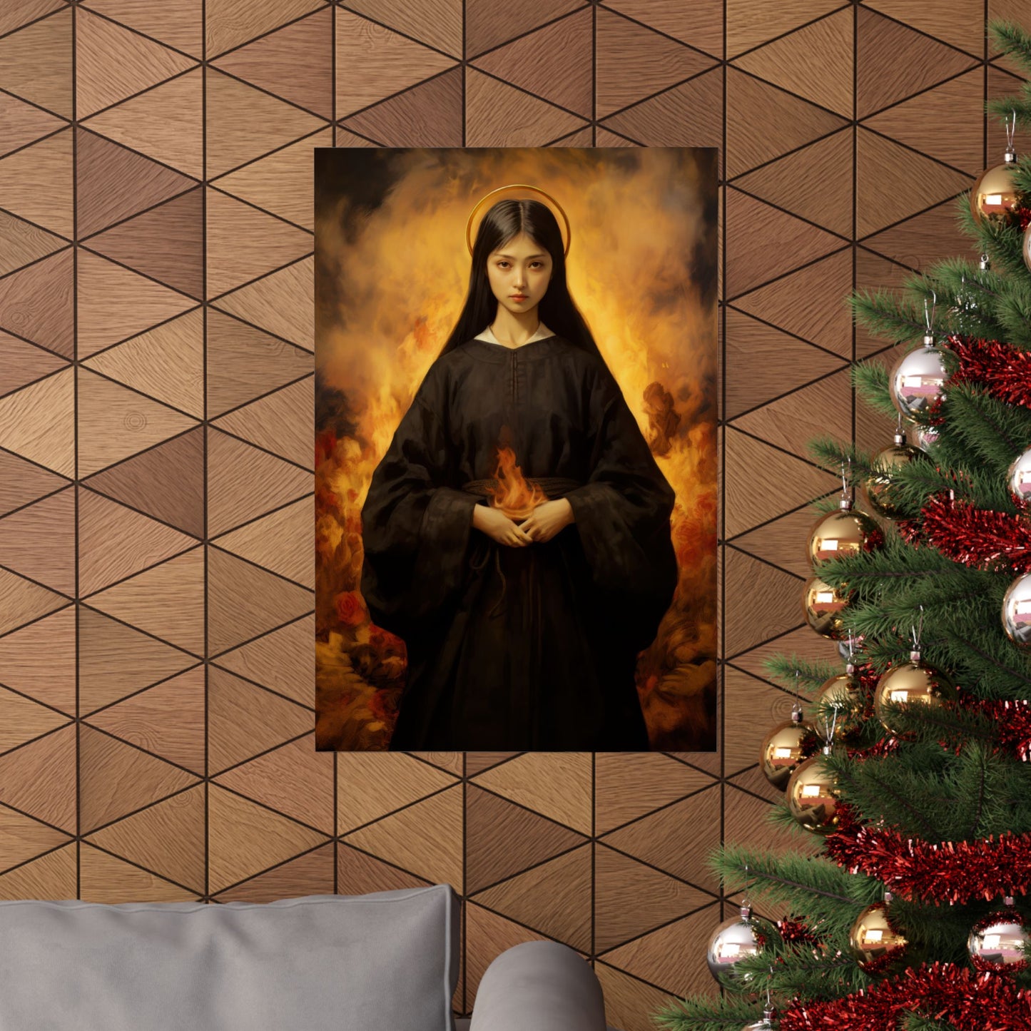 Blessed Mary Magdalen Kiota - Sanctified Souls Print - Multiple Sizes - Premium Posters - Catholic Art - Christian - Gifts for Catholics