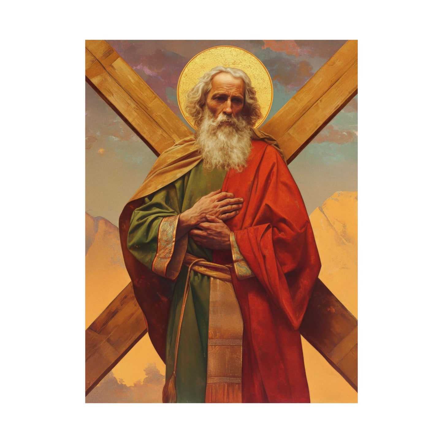 Copy of Copy of Saint John the Apostle - Sanctified Souls Print - Multiple Sizes - Premium Matte Vertical Posters