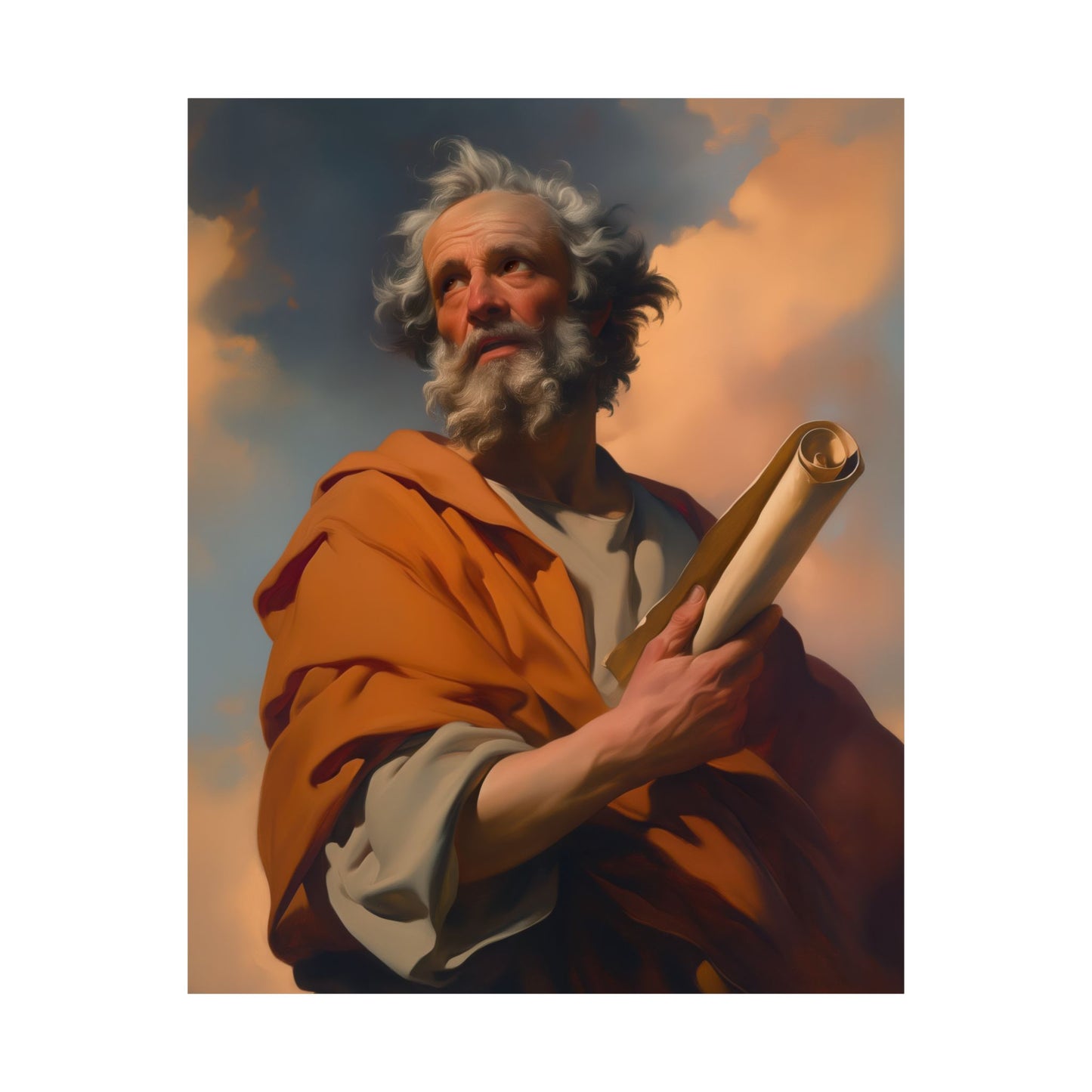 Saint Paul the Apostle - Sanctified Souls Print - Multiple Sizes - Premium Matte Vertical Posters