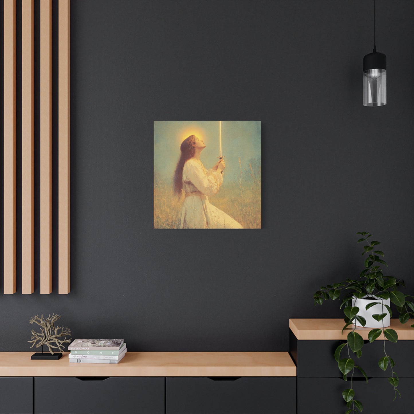 St. Joan of Arc - Catholic Saint Canvas Print