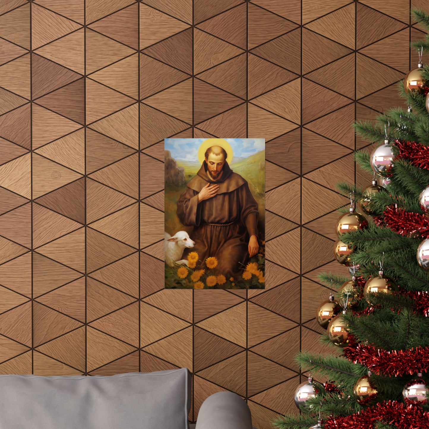Saint Francis of Assisi - Sanctified Souls Print - Multiple Sizes - Premium Matte Vertical Posters