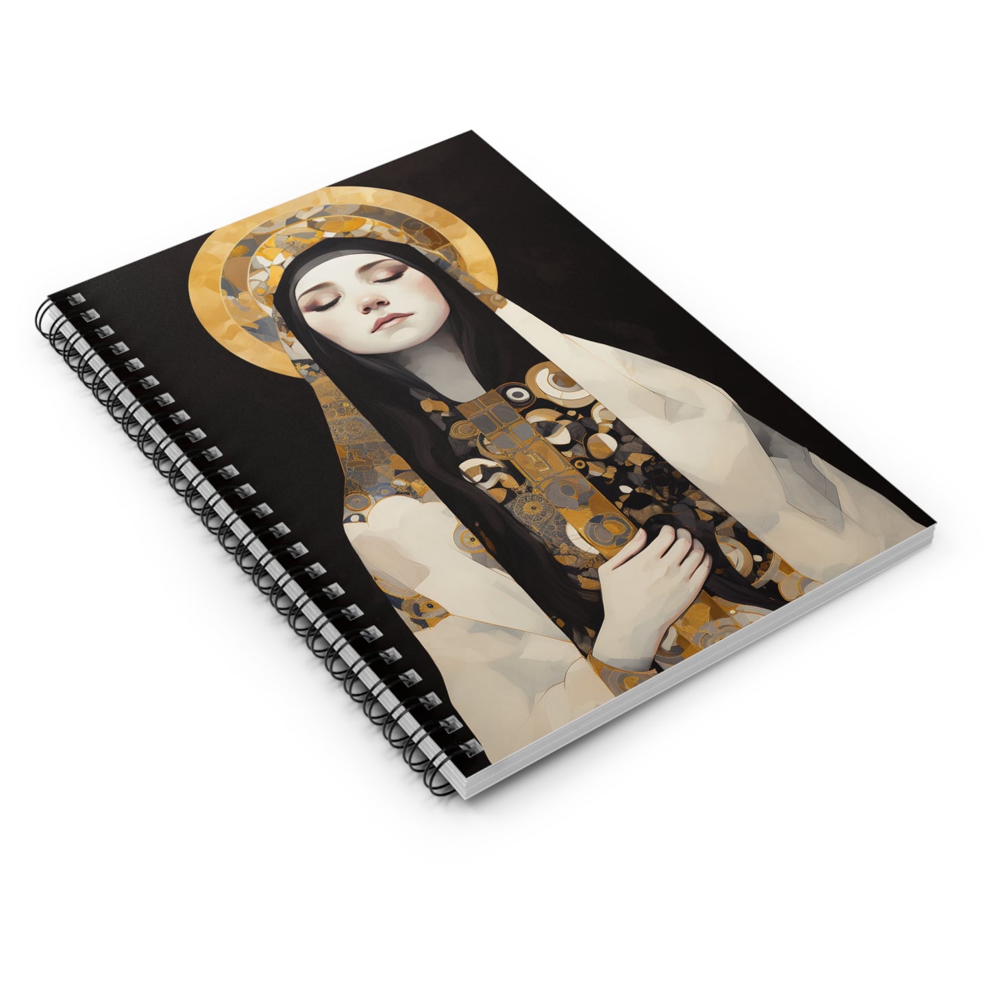Saint Marie Magdalen Postel Journal - Sanctified Souls Art - Religious Based Notebook - Spiral Notebook - Ruled Line