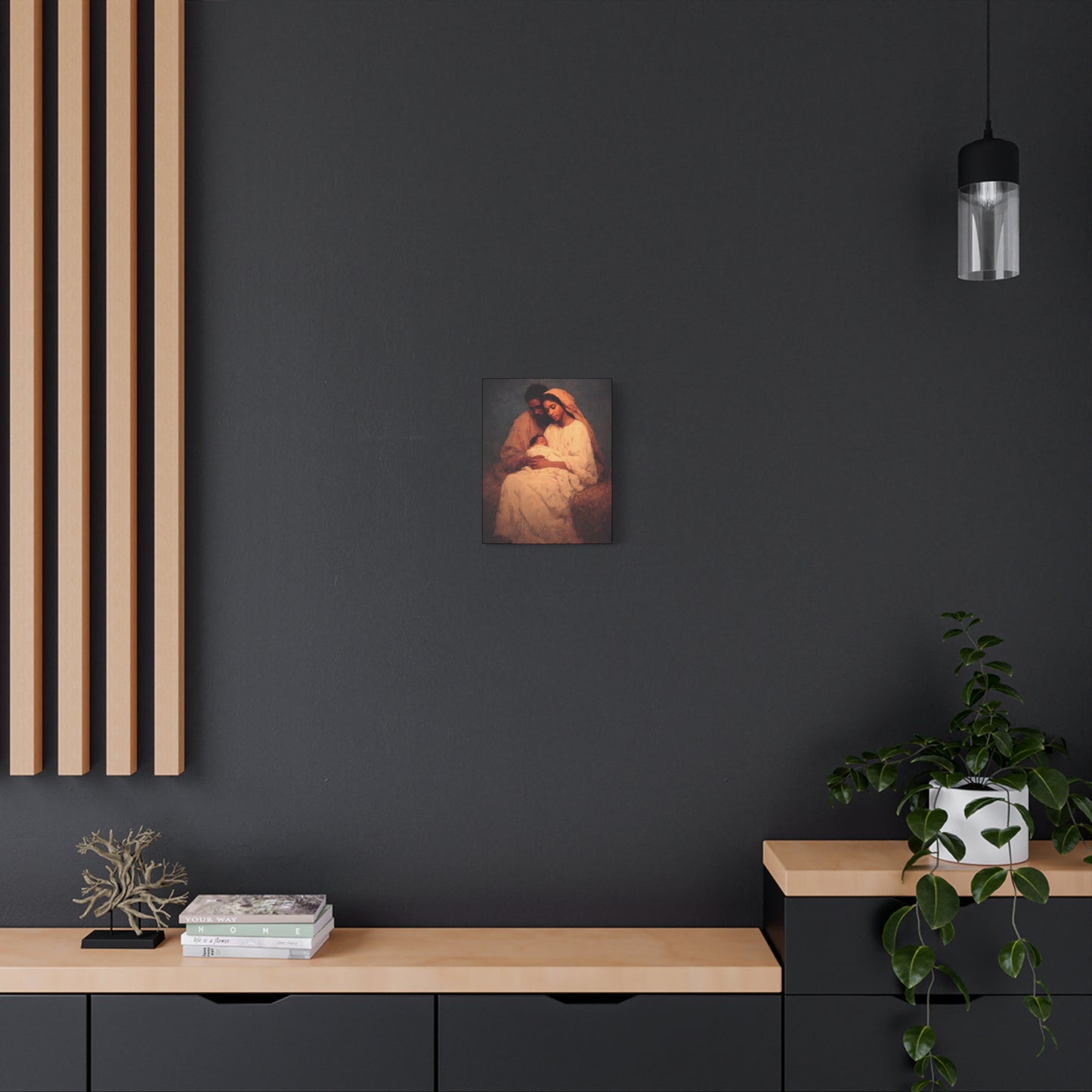 Love Made Visible in the Holy Family - Gallery Wrapped Canvas - Print - Religious Art for your Home - Catholic