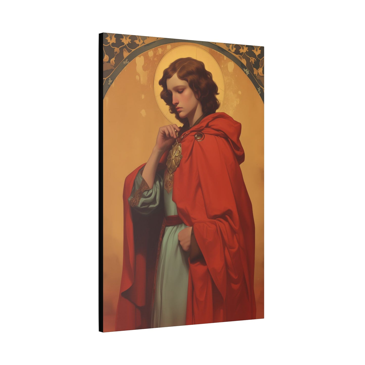 Saint Casimir of Poland Canvas Print - Multiple Sizes - Catholic Home art - Museum Wrapped Canvas - Sanctified Souls Print