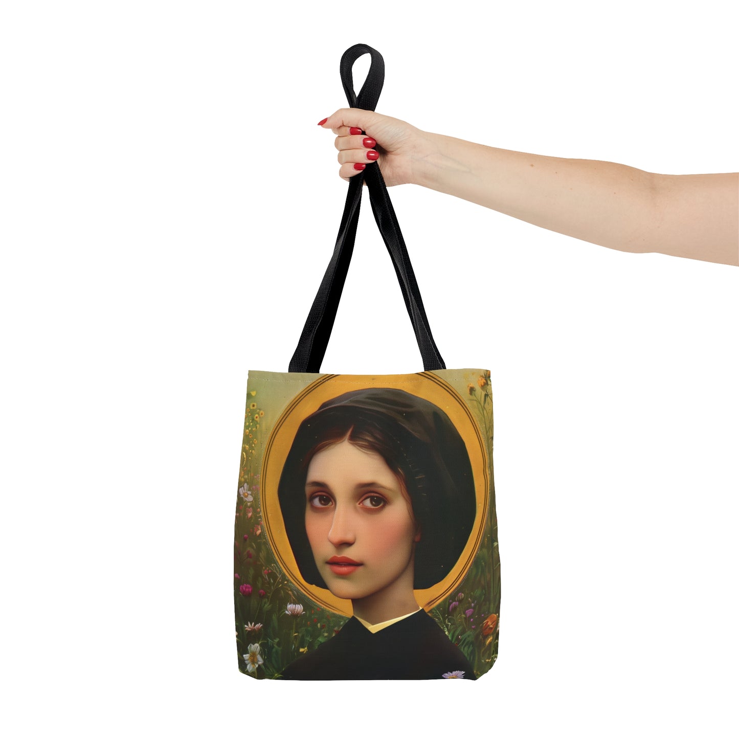 Saint Vincenza Gerosa Tote Bag - Large Medium Small Faith Art Bag - Catholic Faith Purse - Religious Carry All Reusable Tote Bag