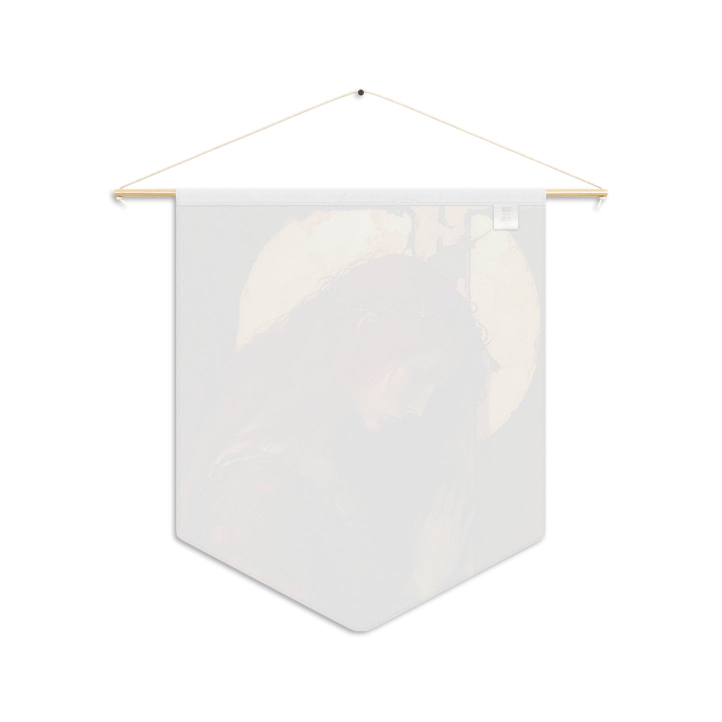 The Eternal Hope of Saint Mary Magdalene Wall Banner / Wall Hanging - Catholic Home Art - Large Saint Art for your home - 18" x 21"