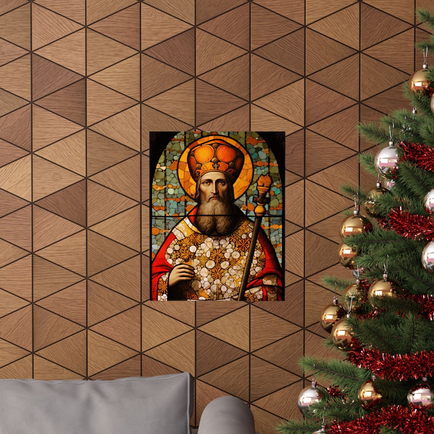 Saint Henry the II - Sanctified Souls Print - Multiple Sizes - Premium Matte Vertical Posters